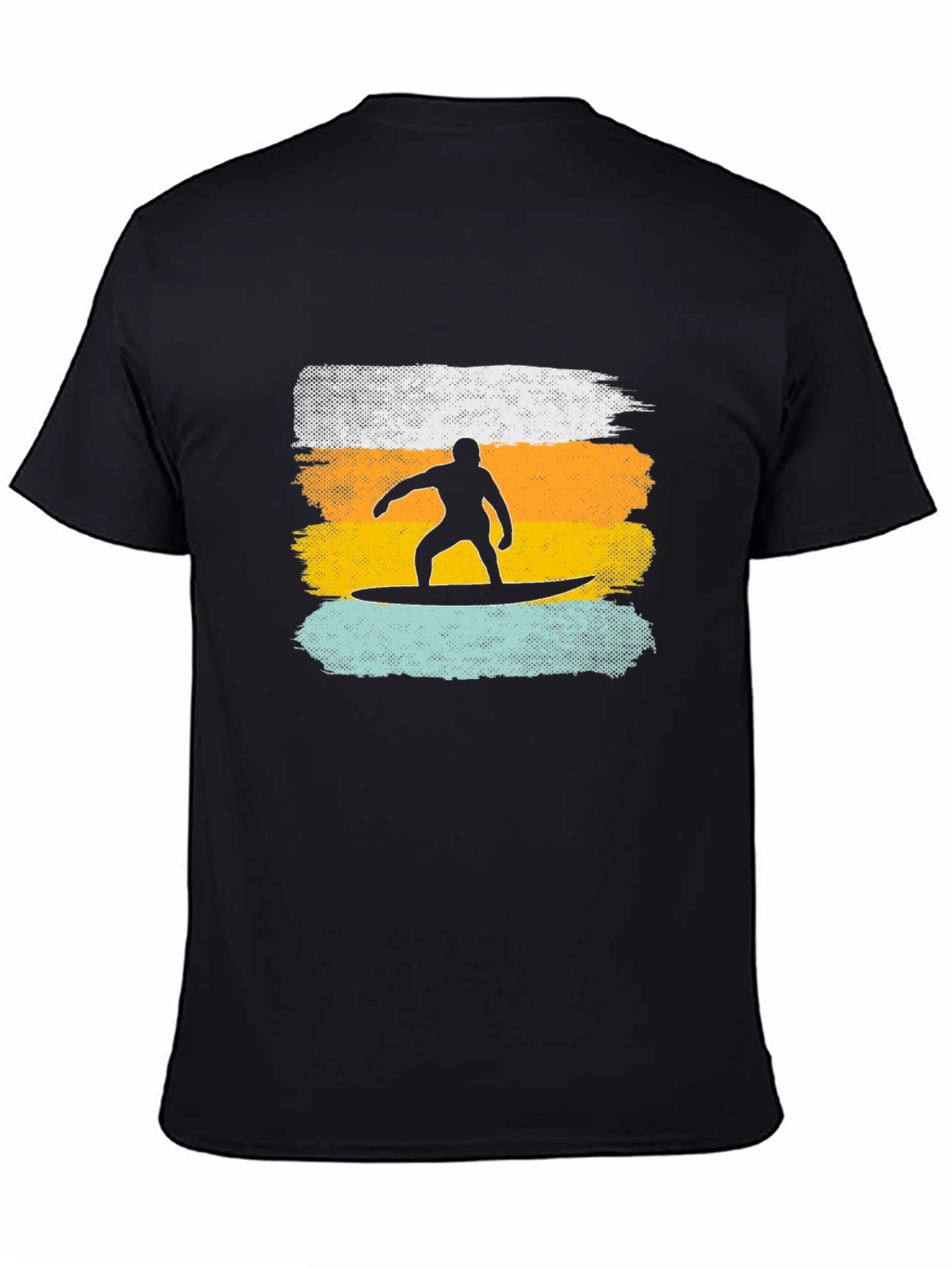 Retro Surfboard Graphic T-Shirt