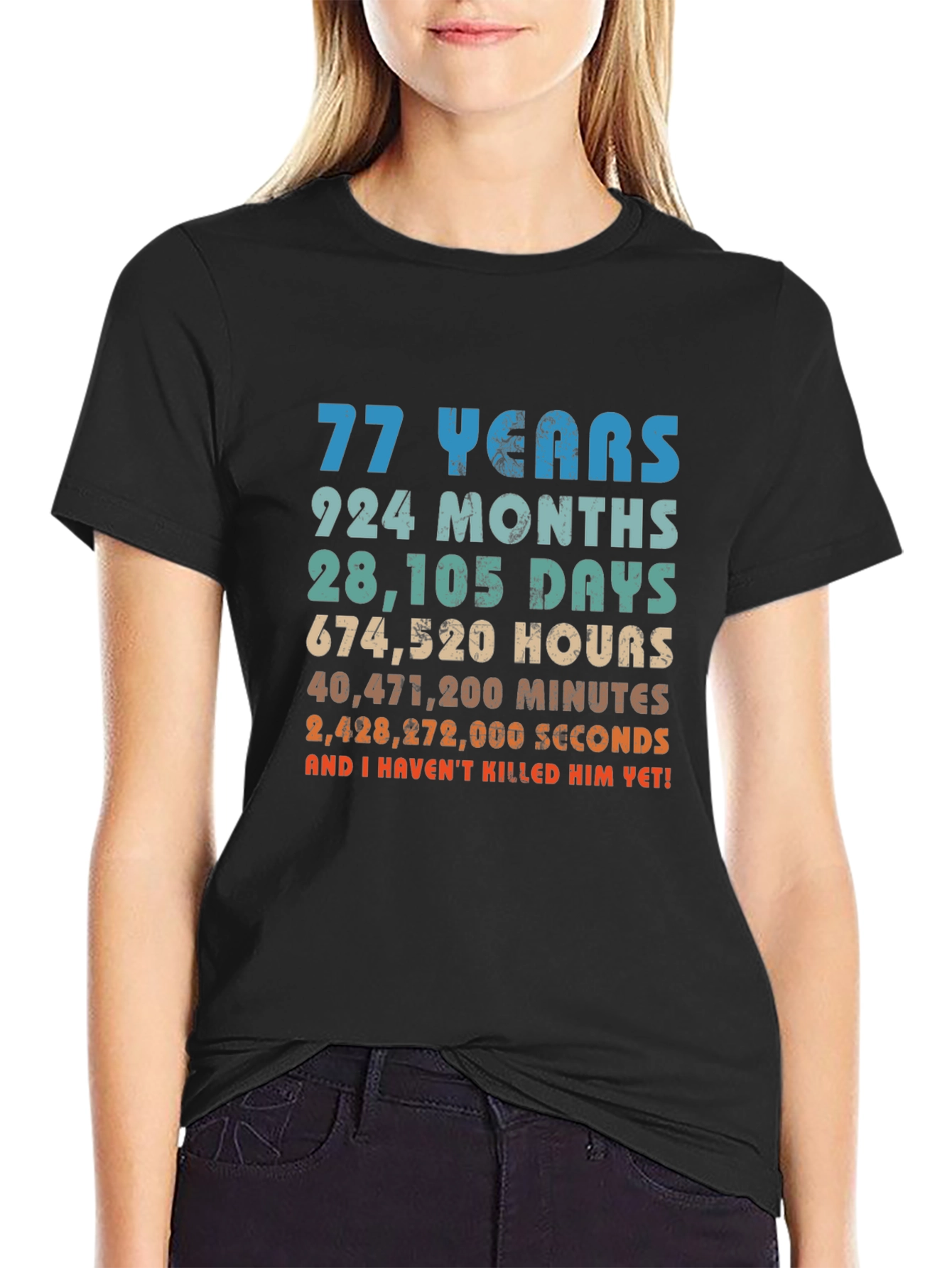 77 Years Funny T-Shirt