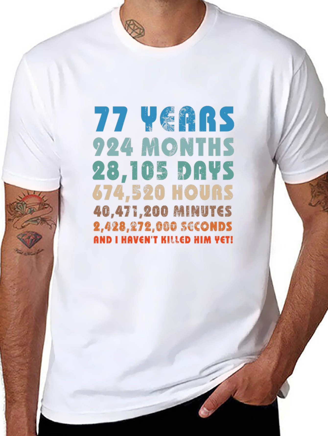 77 Years Funny T-Shirt