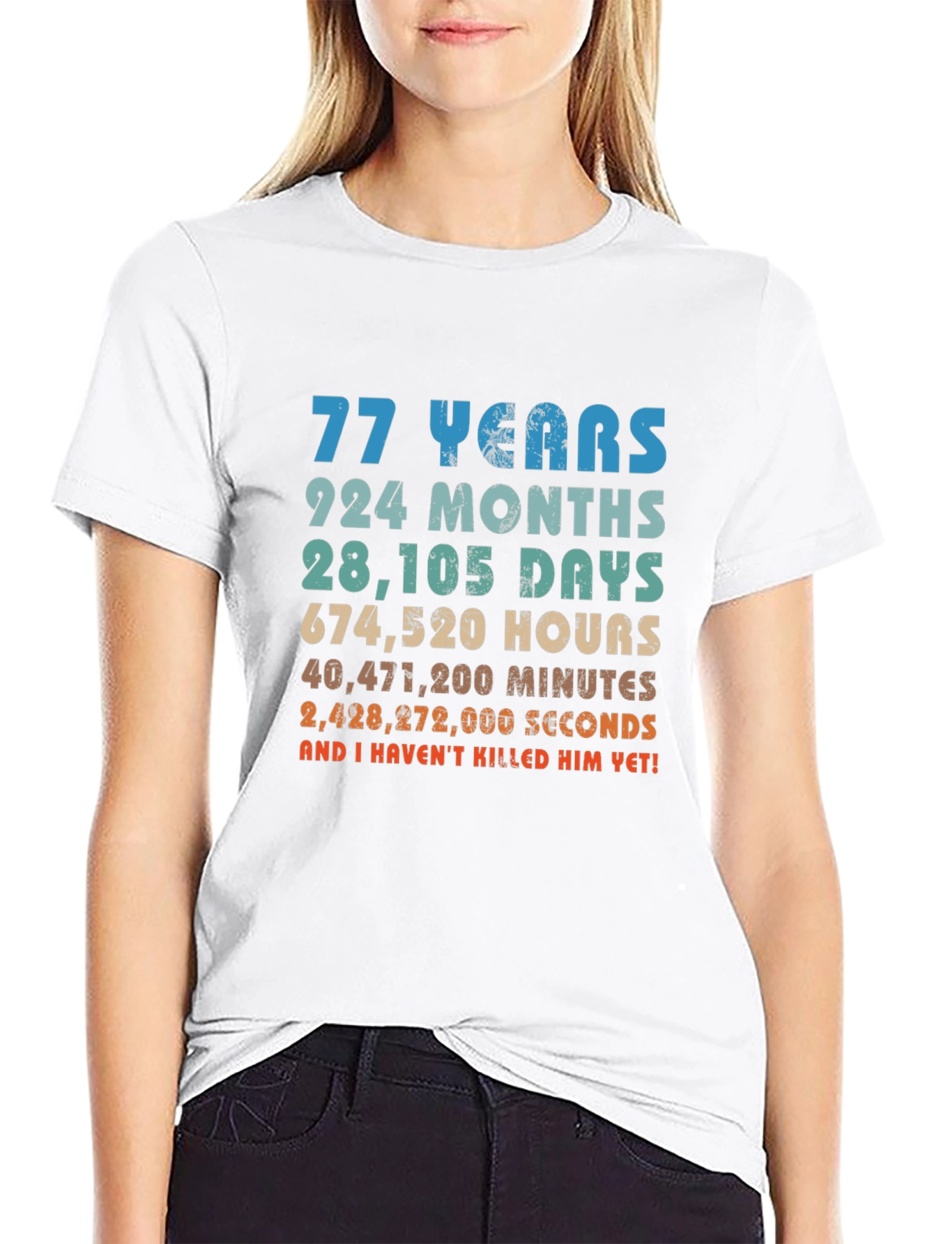 77 Years Funny T-Shirt