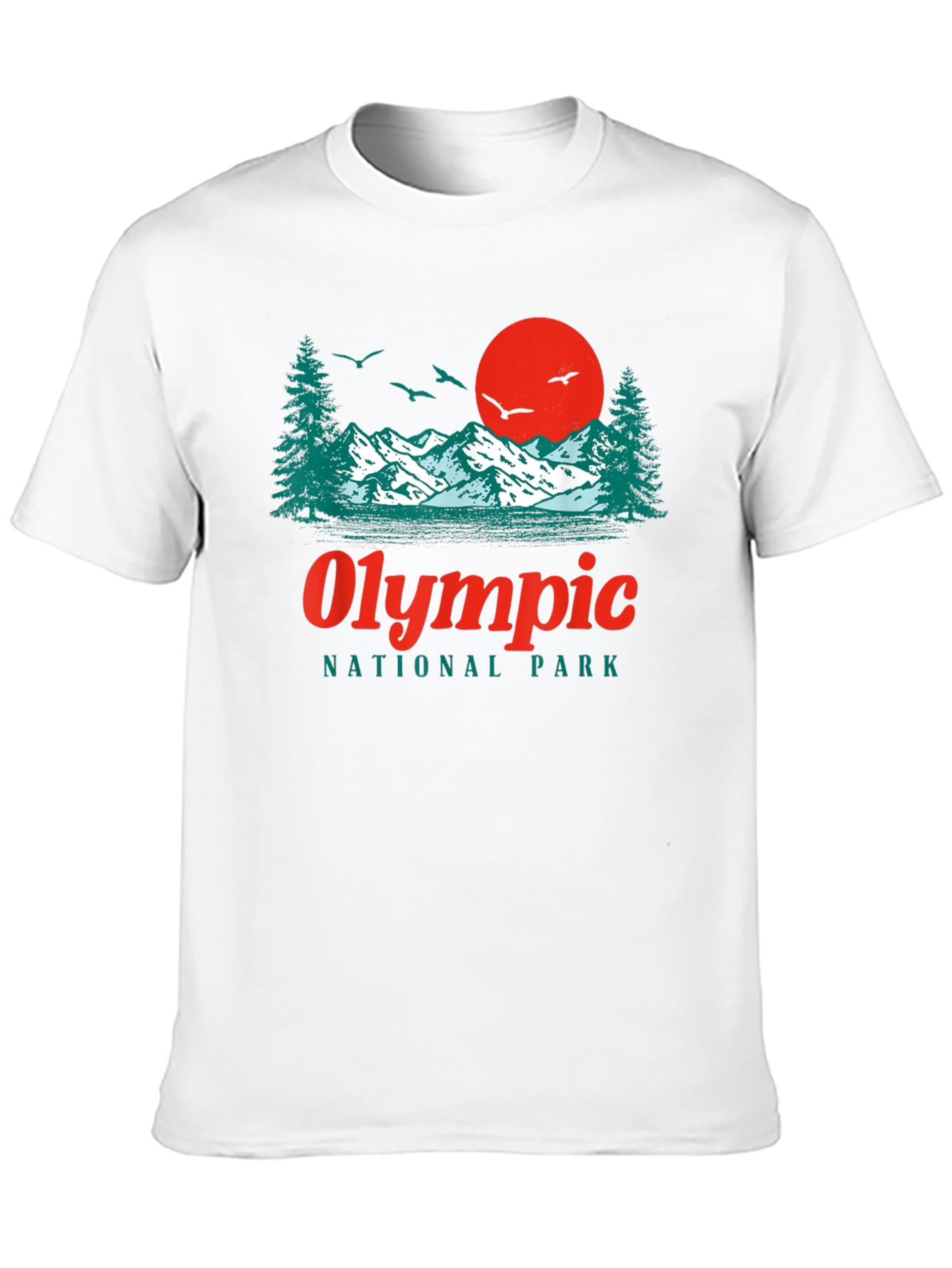 Olympic National Park Graphic Tee - Nature Lover Shirt
