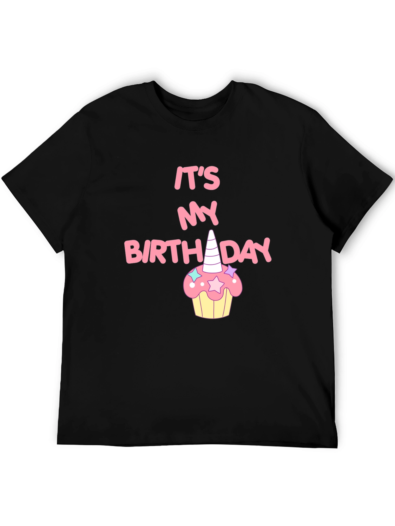 Its My Birthday Unicorn Cupcake T-Shirt