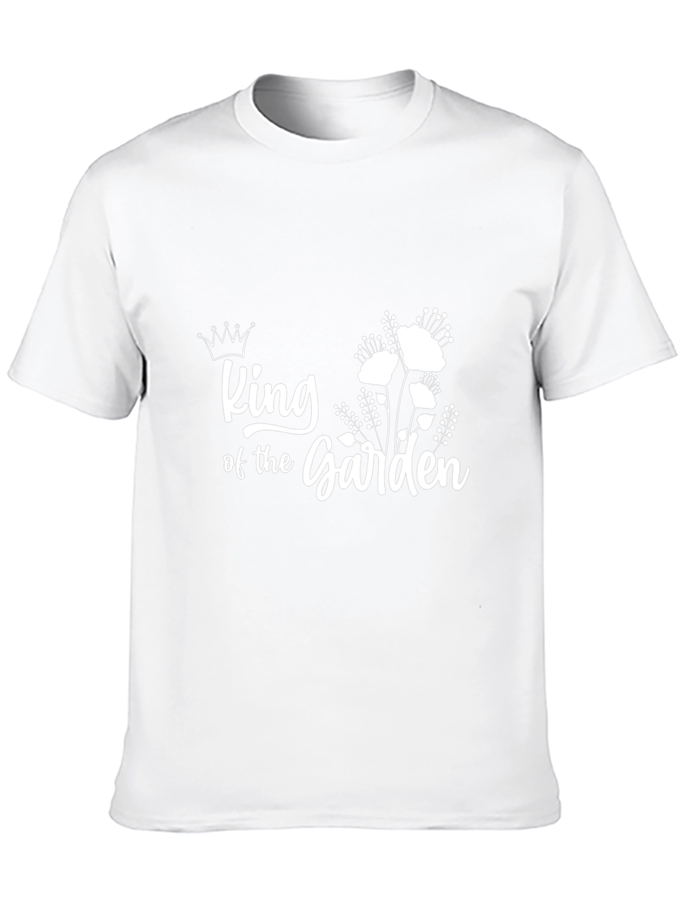 King of the Garden Black T-Shirt