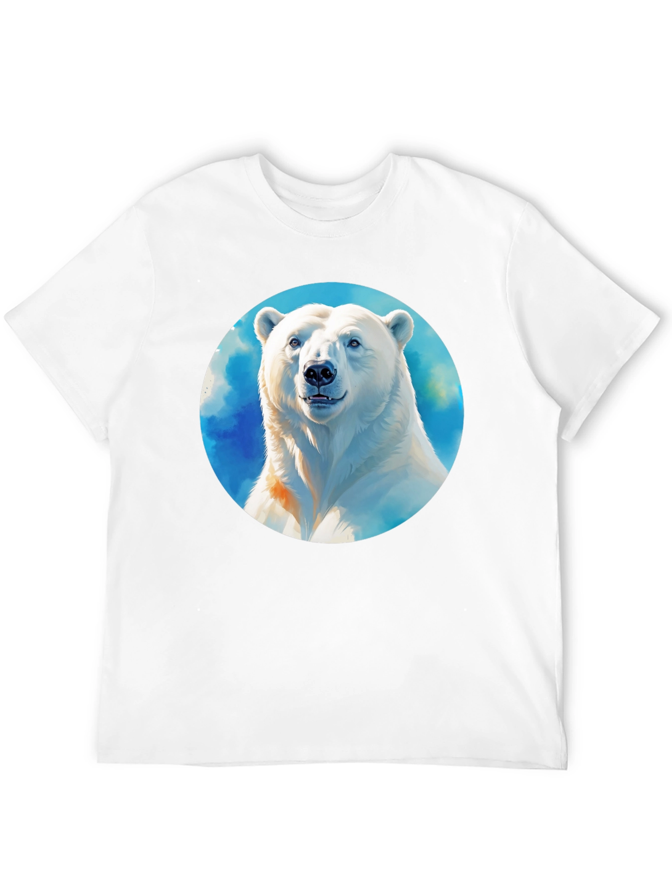 Polar Bear Graphic Tee - Mens Black T-Shirt