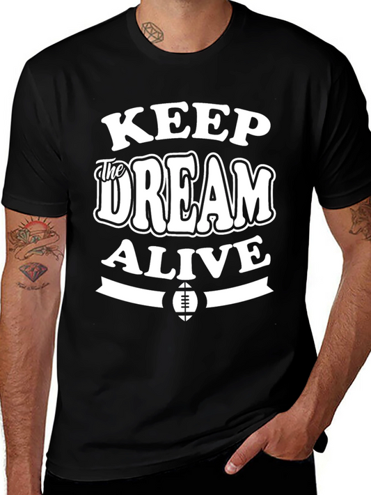 Keep the Dream Alive Graphic Tee - Black