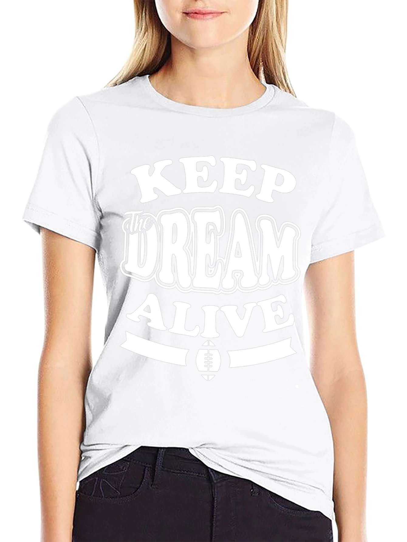 Keep the Dream Alive Graphic Tee - Black
