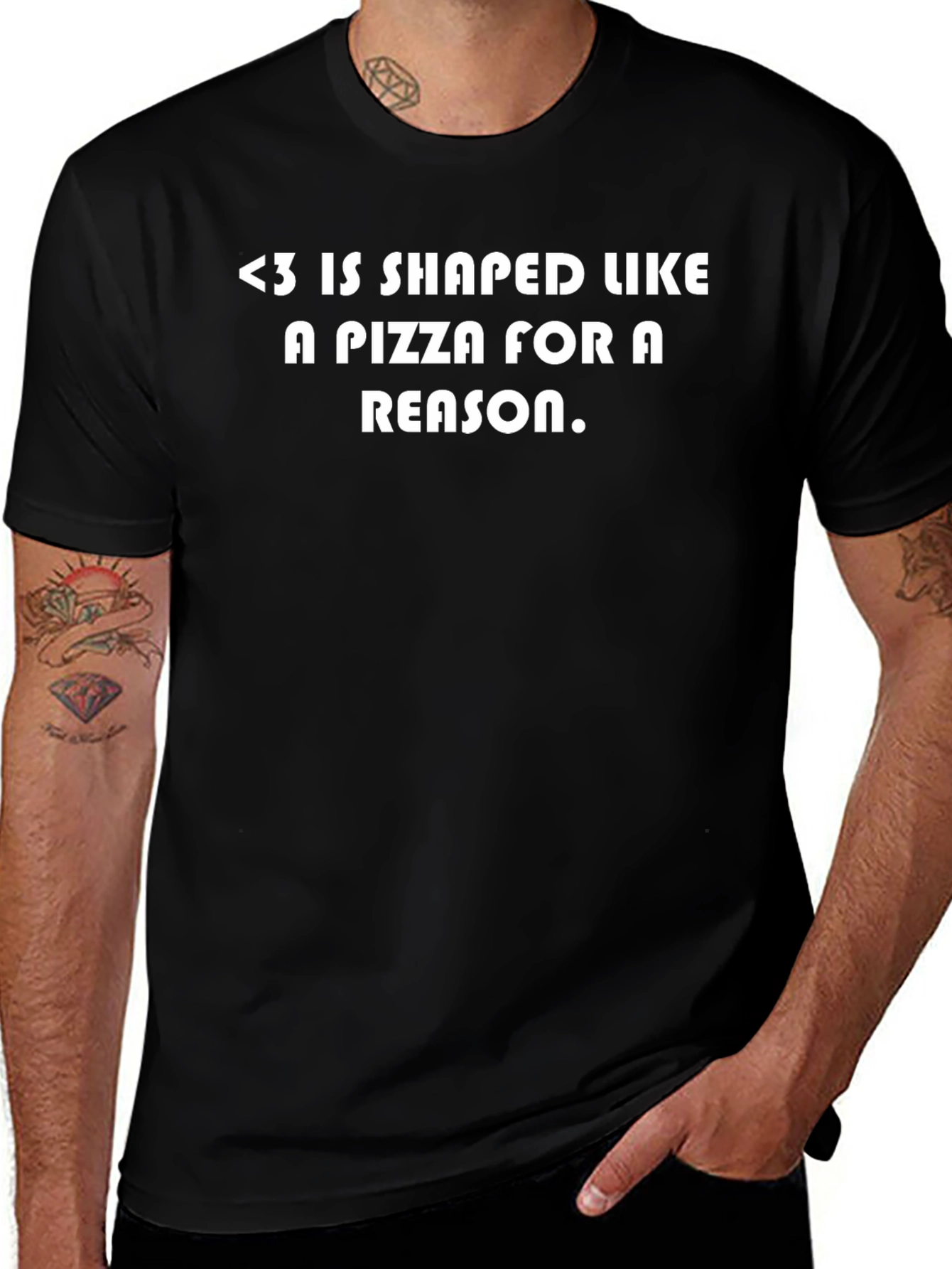 Pizza Lover Funny Slogan T-Shirt