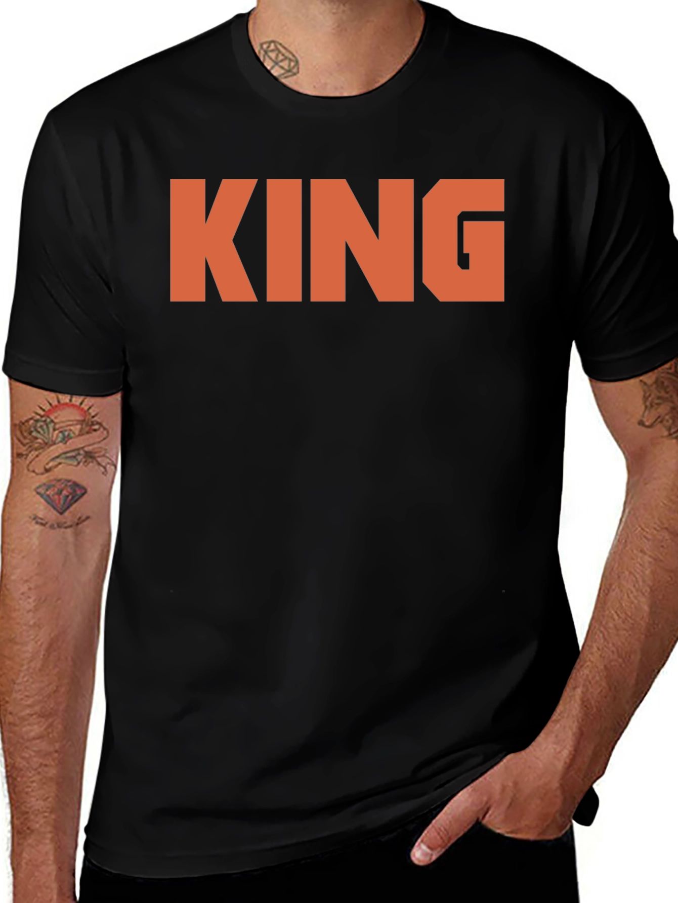 KING Graphic Tee - Bold Statement T-Shirt