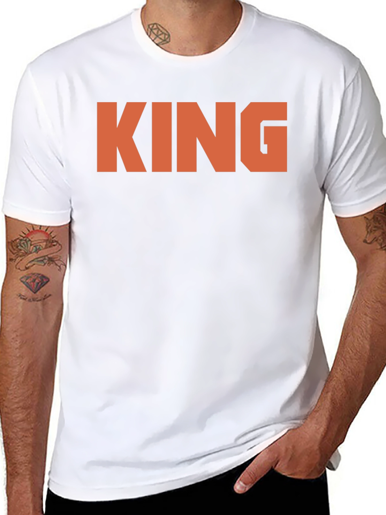 KING Graphic Tee - Bold Statement T-Shirt