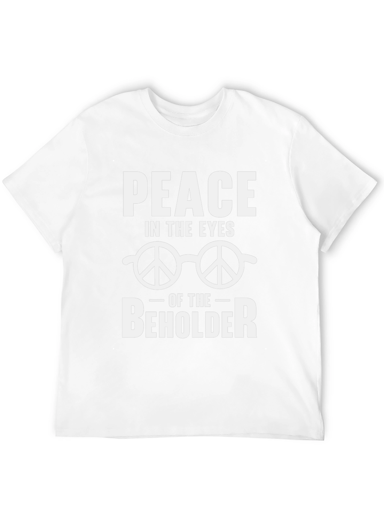Peace in the Eyes of the Beholder Graphic T-Shirt