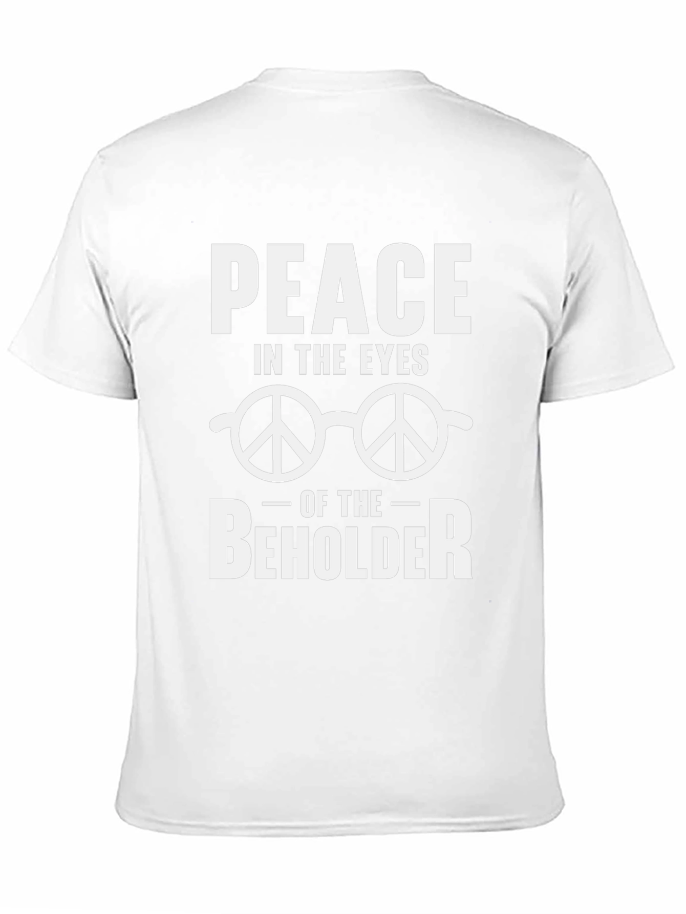 Peace in the Eyes of the Beholder Graphic T-Shirt