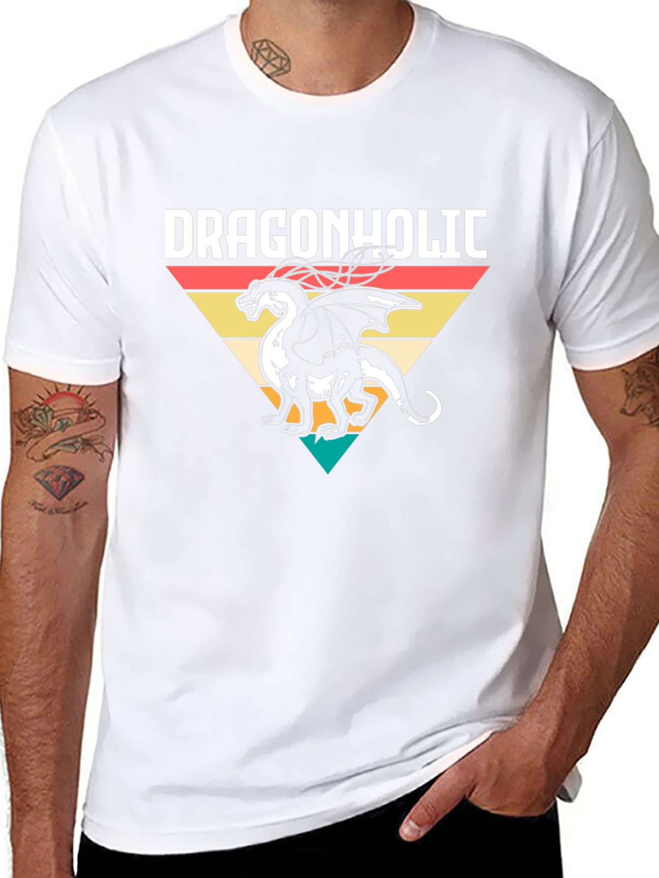Dragonholic Graphic Tee - Dragon Lover T-Shirt