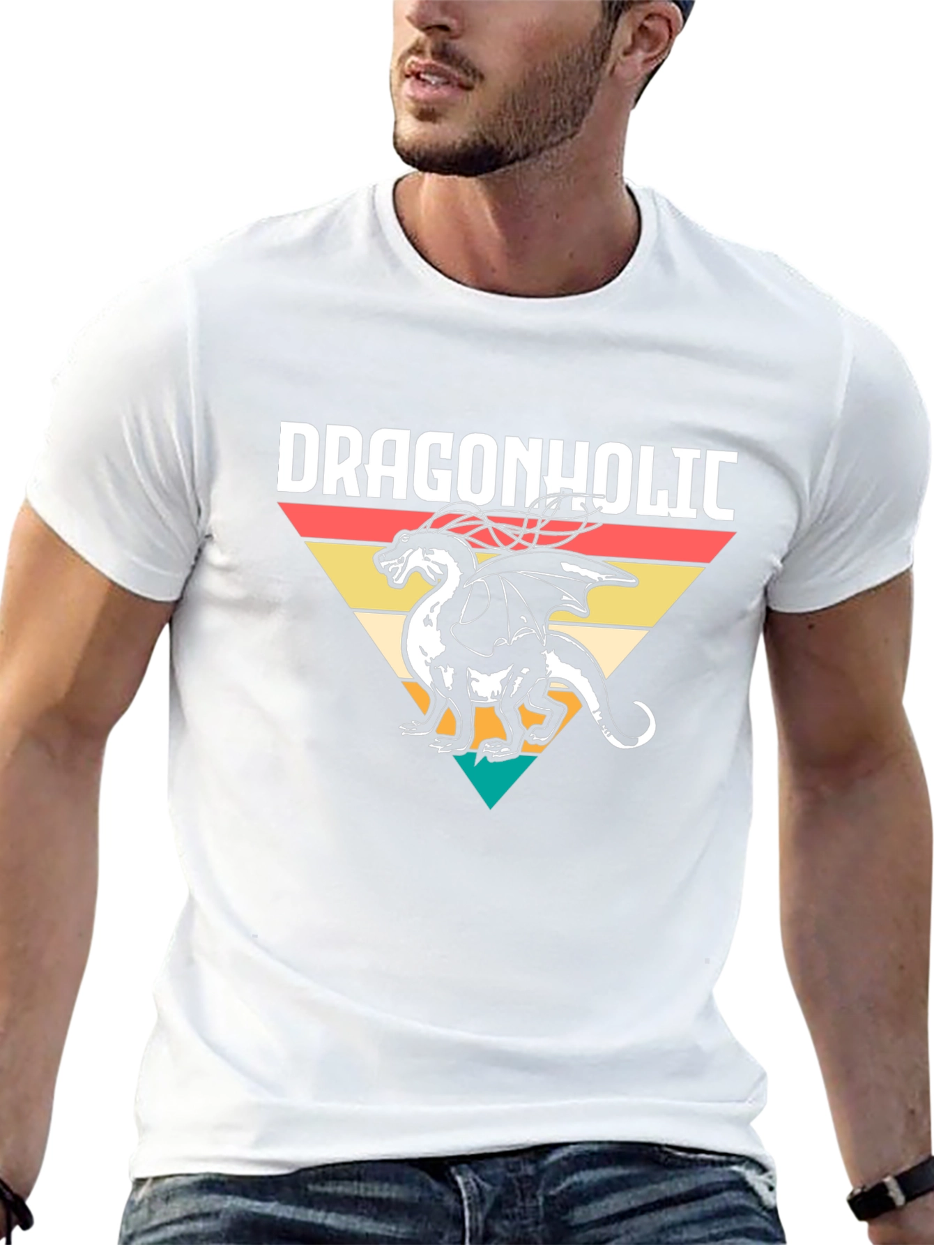 Dragonholic Graphic Tee - Dragon Lover T-Shirt