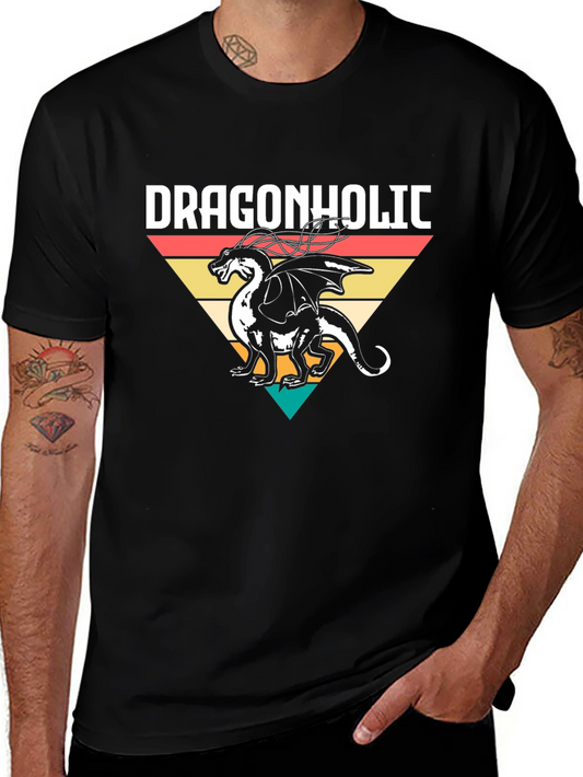 Dragonholic Graphic Tee - Dragon Lover T-Shirt