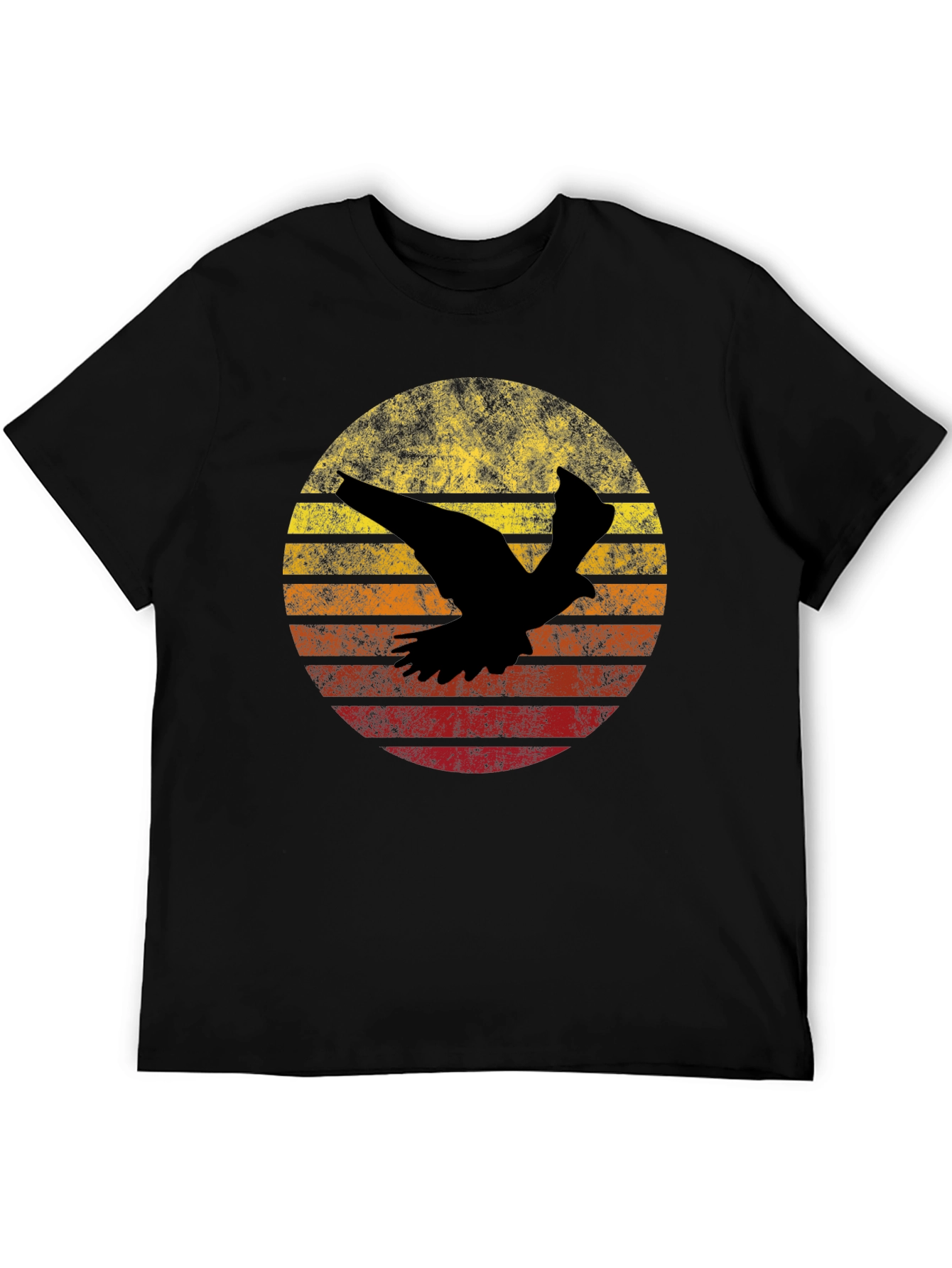 Retro Bird Silhouette T-Shirt