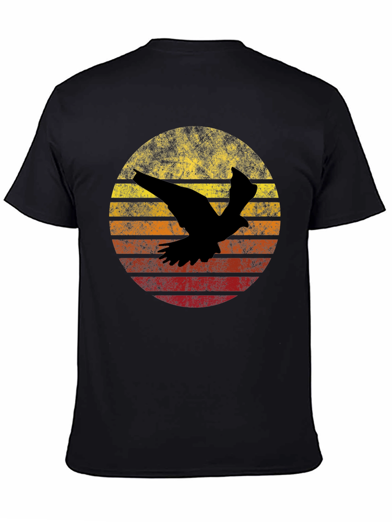 Retro Bird Silhouette T-Shirt