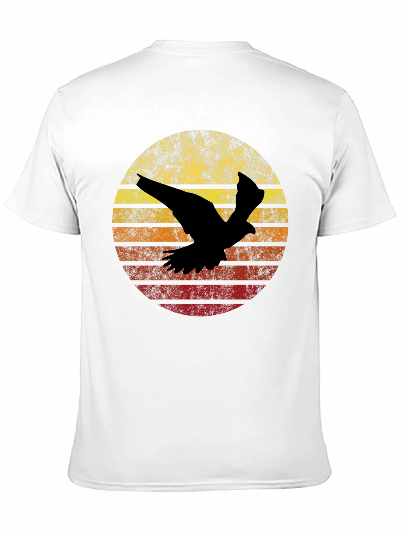 Retro Bird Silhouette T-Shirt