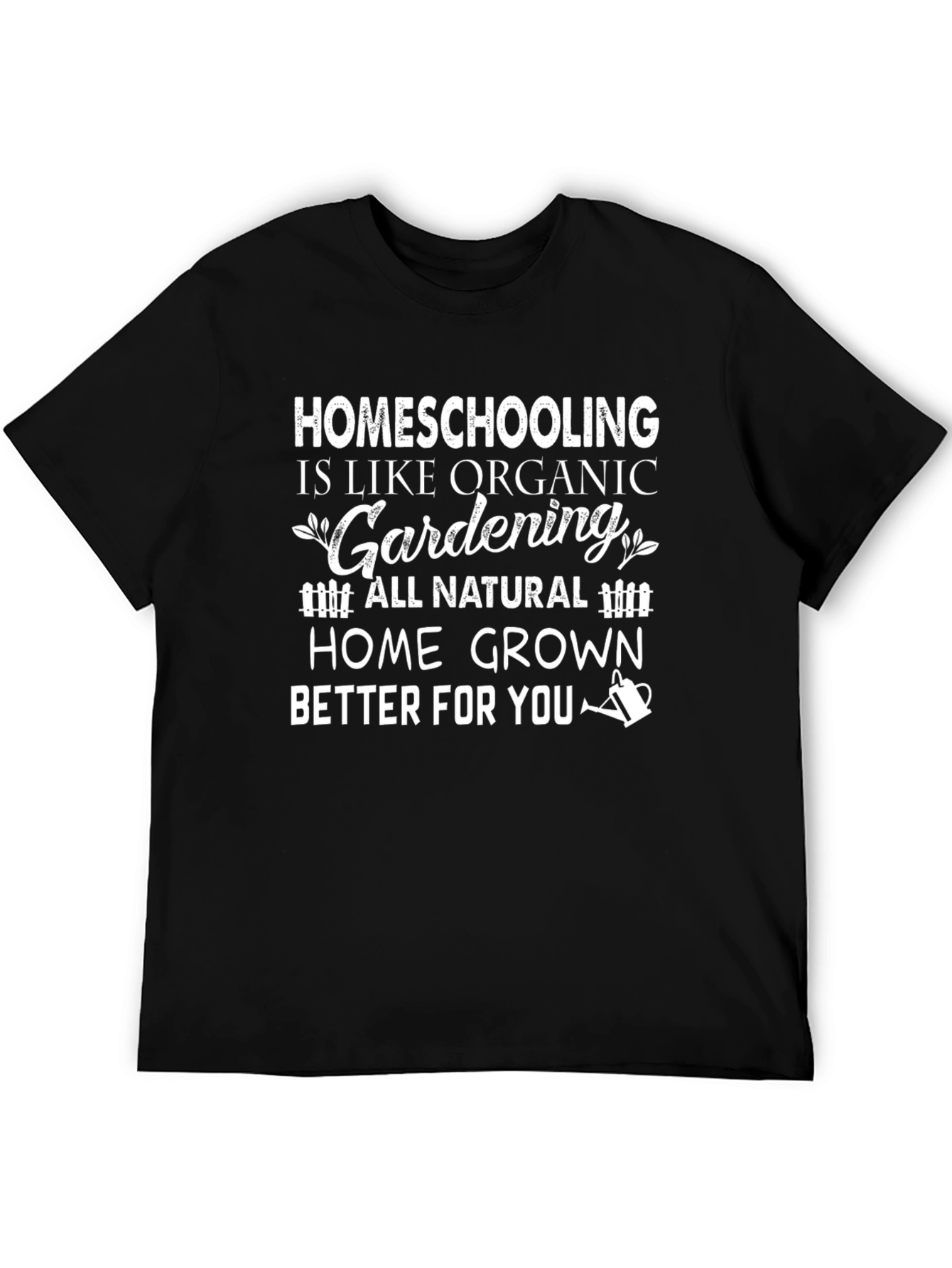 Homeschooling Organic Gardening T-Shirt