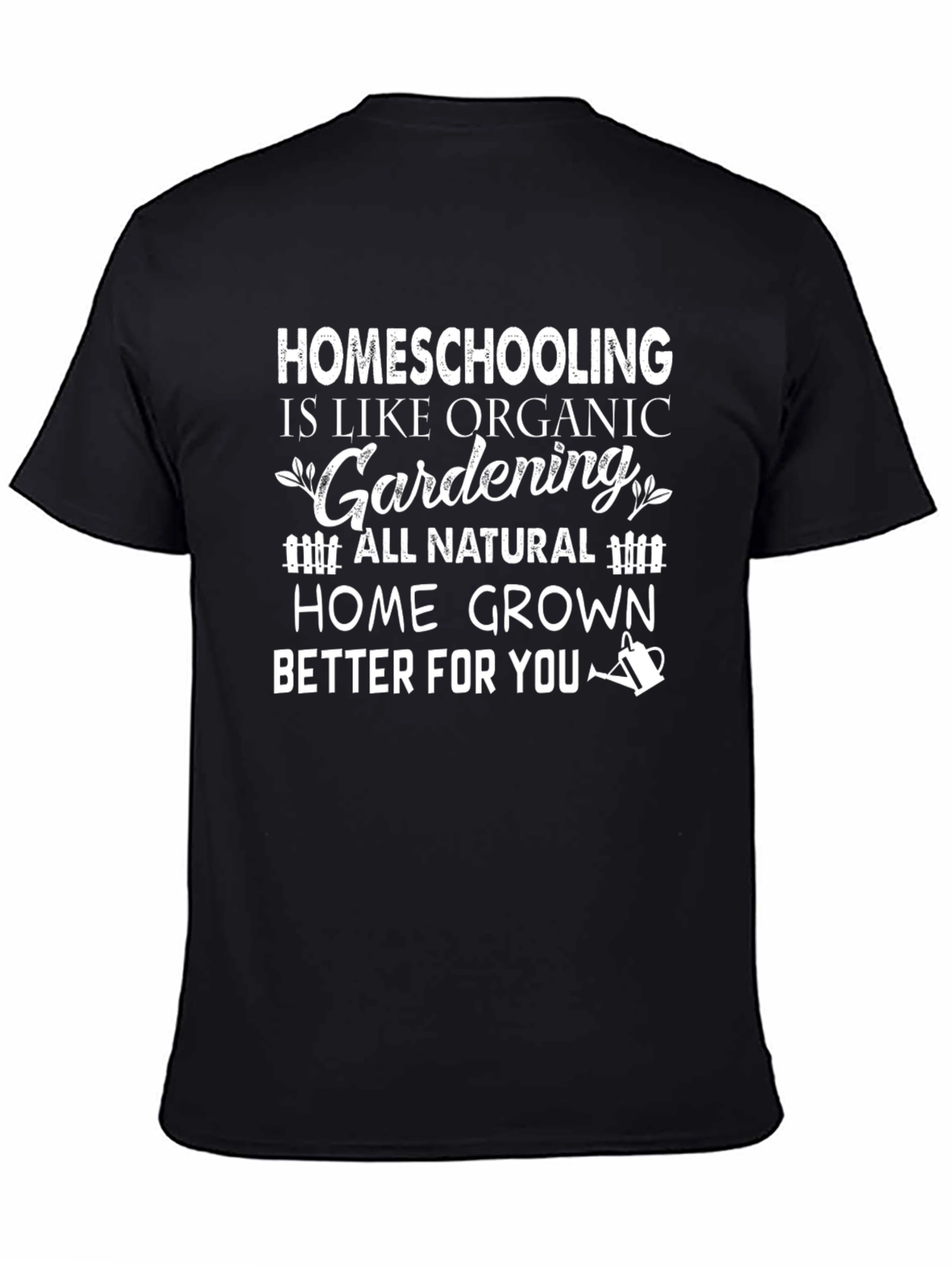 Homeschooling Organic Gardening T-Shirt