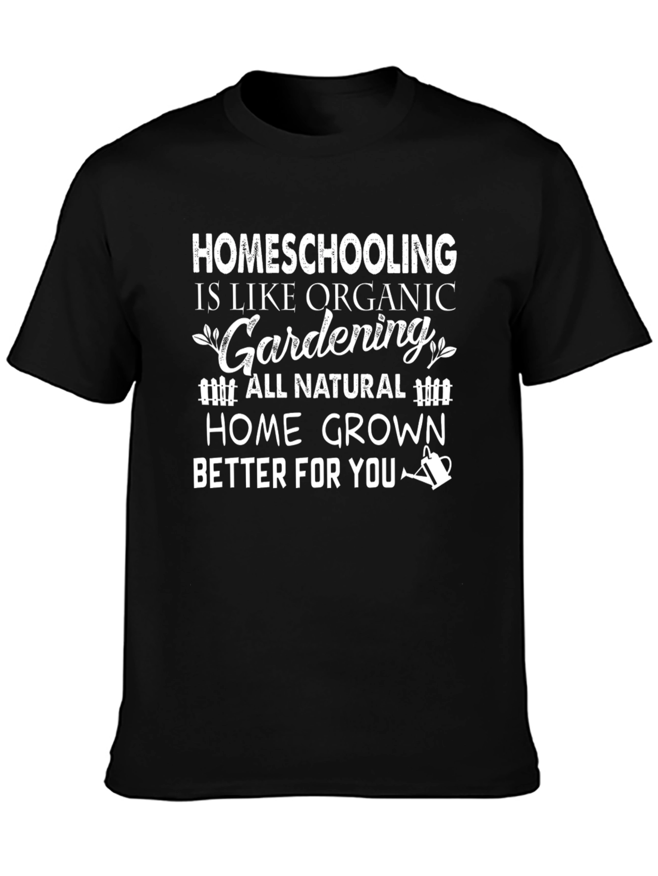 Homeschooling Organic Gardening T-Shirt