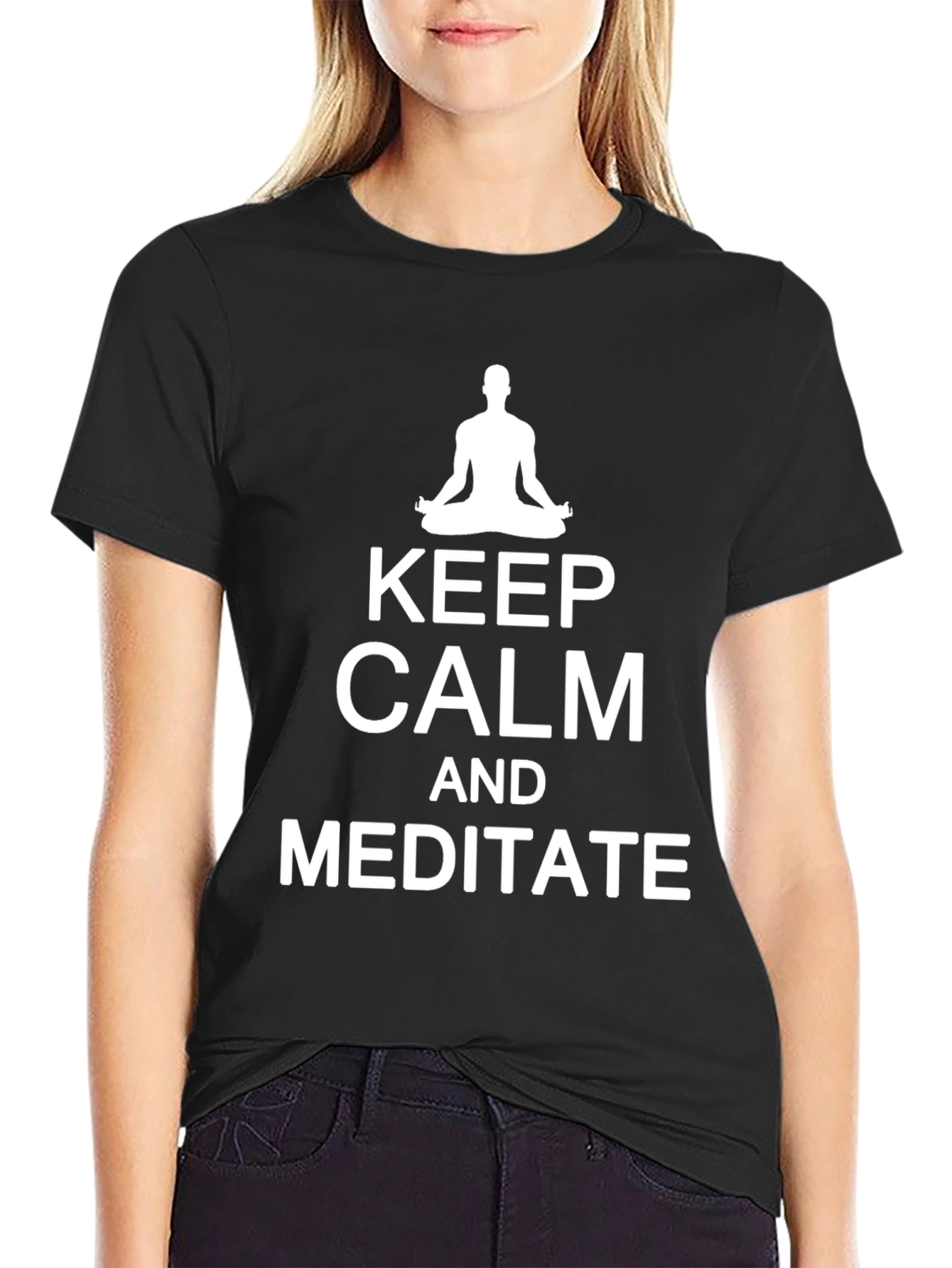 Keep Calm and Meditate T-Shirt