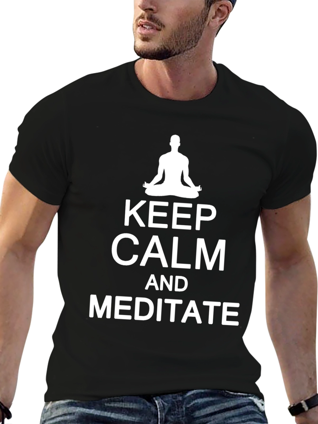 Keep Calm and Meditate T-Shirt