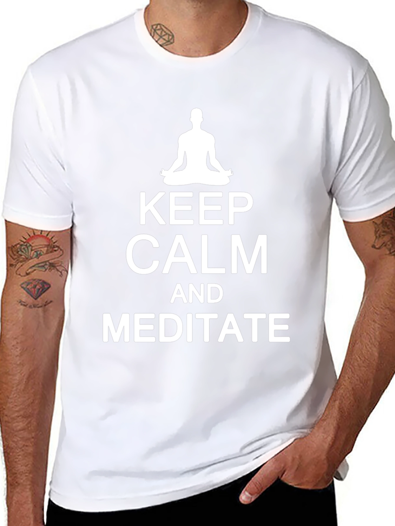 Keep Calm and Meditate T-Shirt