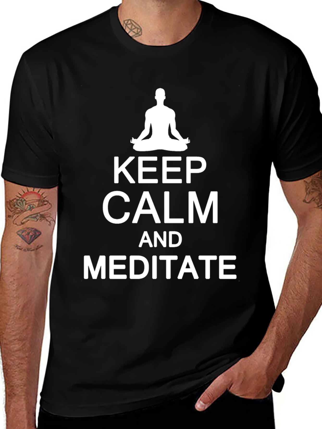 Keep Calm and Meditate T-Shirt