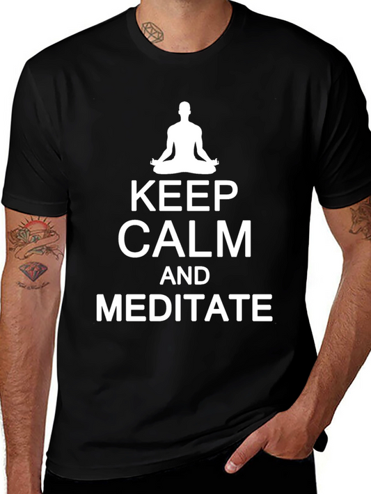 Keep Calm and Meditate T-Shirt