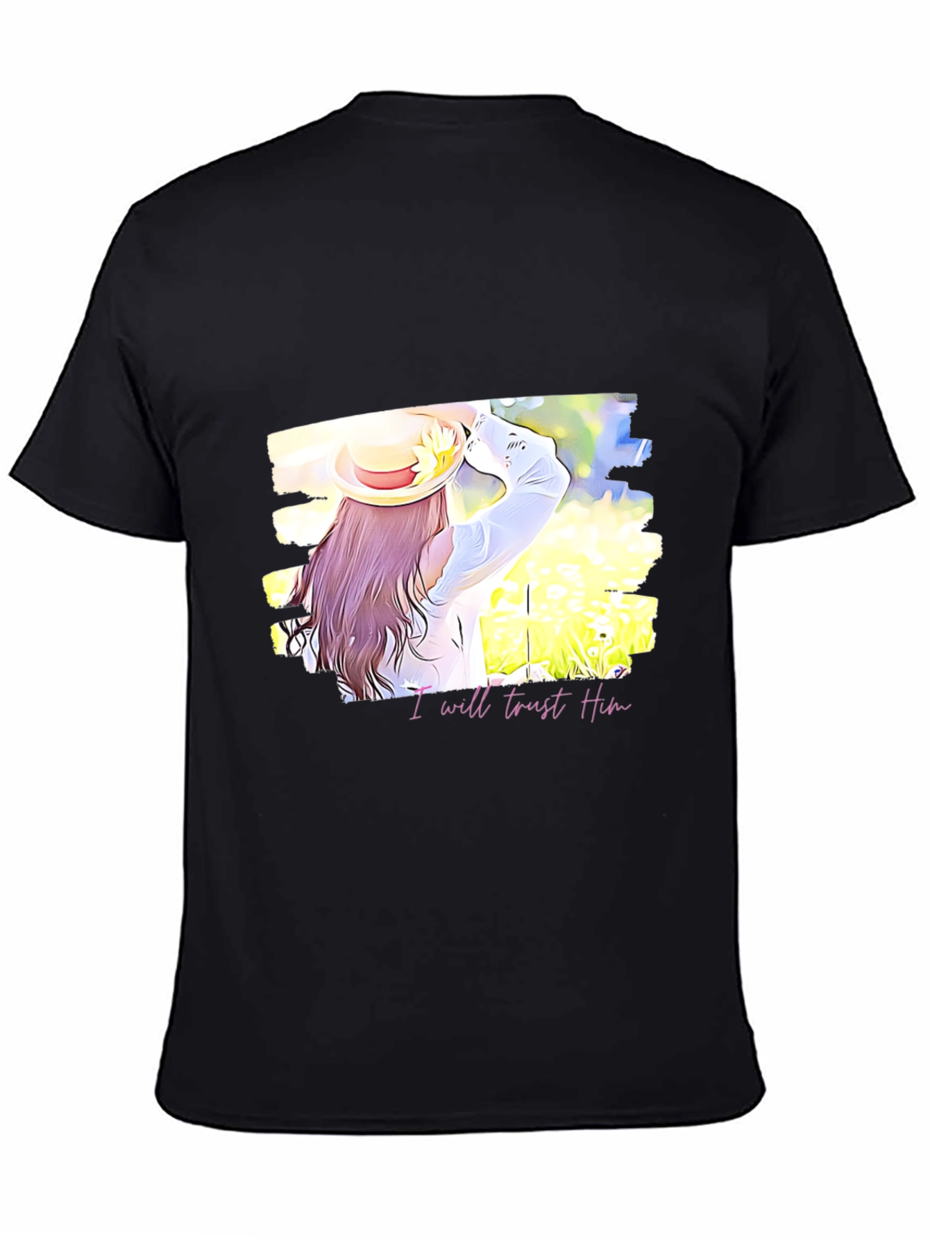 Trust Him Graphic Tee - Stylish Christian Apparel