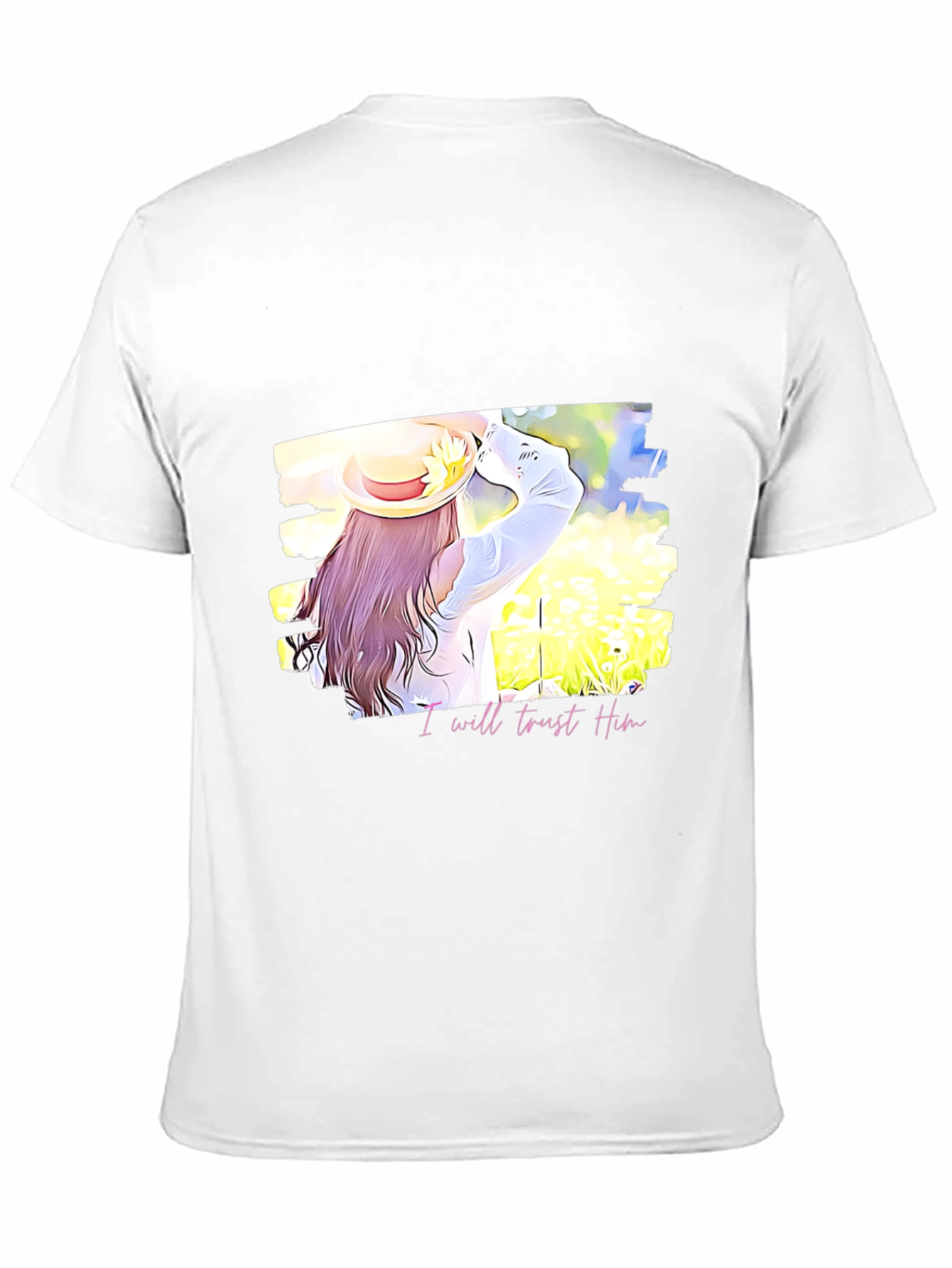 Trust Him Graphic Tee - Stylish Christian Apparel