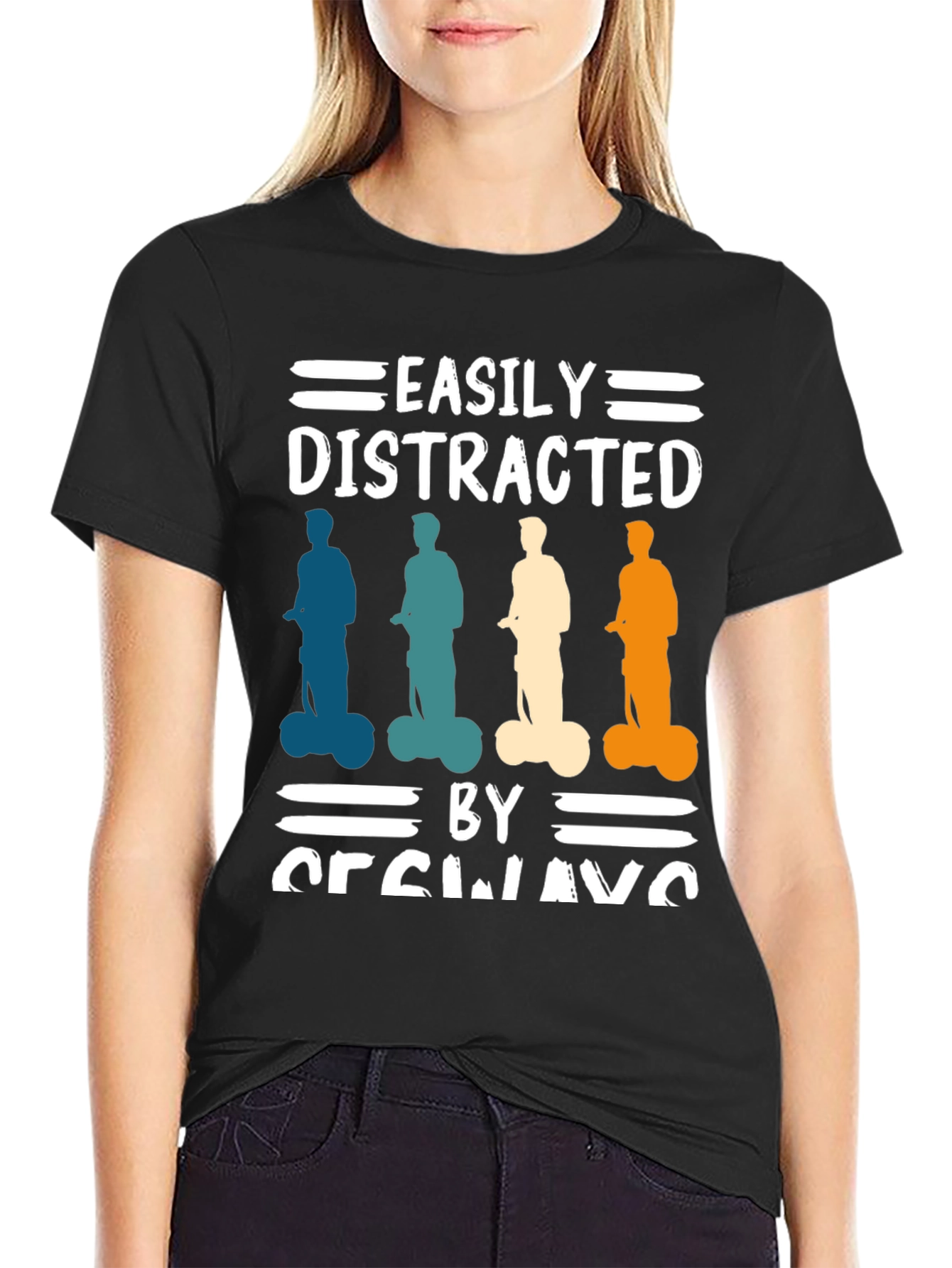 Easily Distracted By Segways T-Shirt