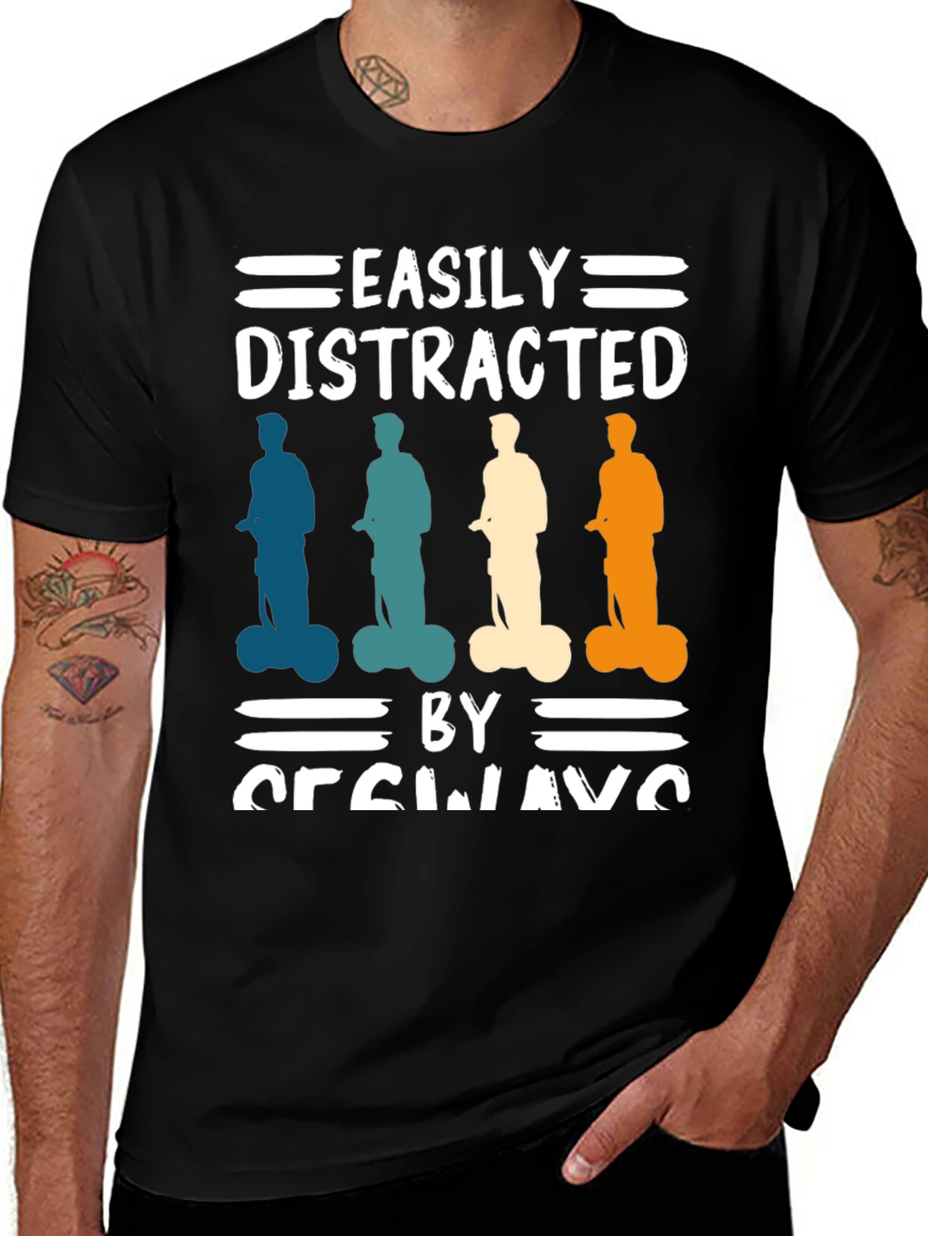 Easily Distracted By Segways T-Shirt