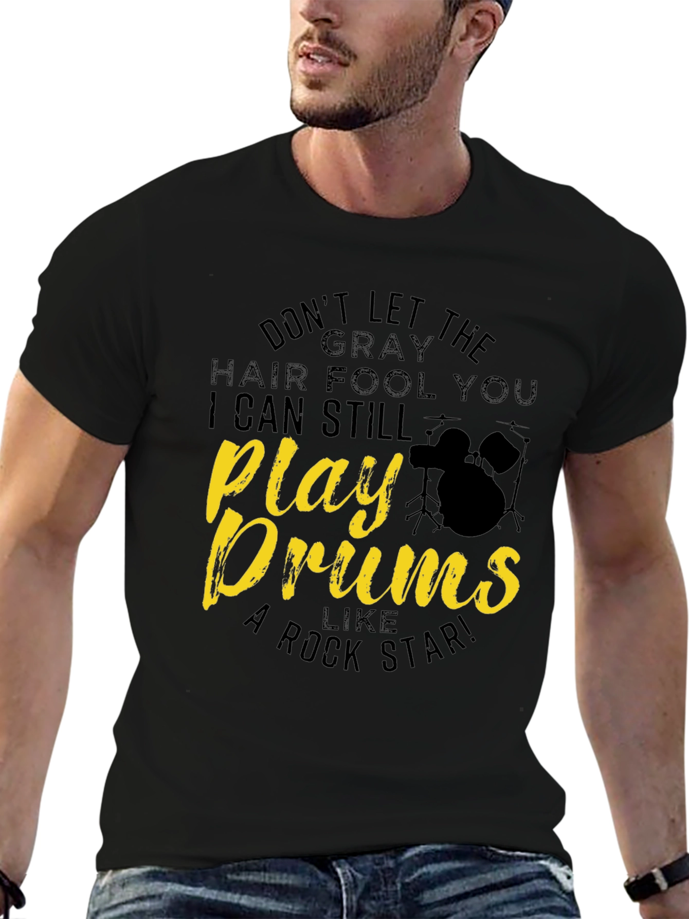 Play Drums Like a Rock Star T-Shirt