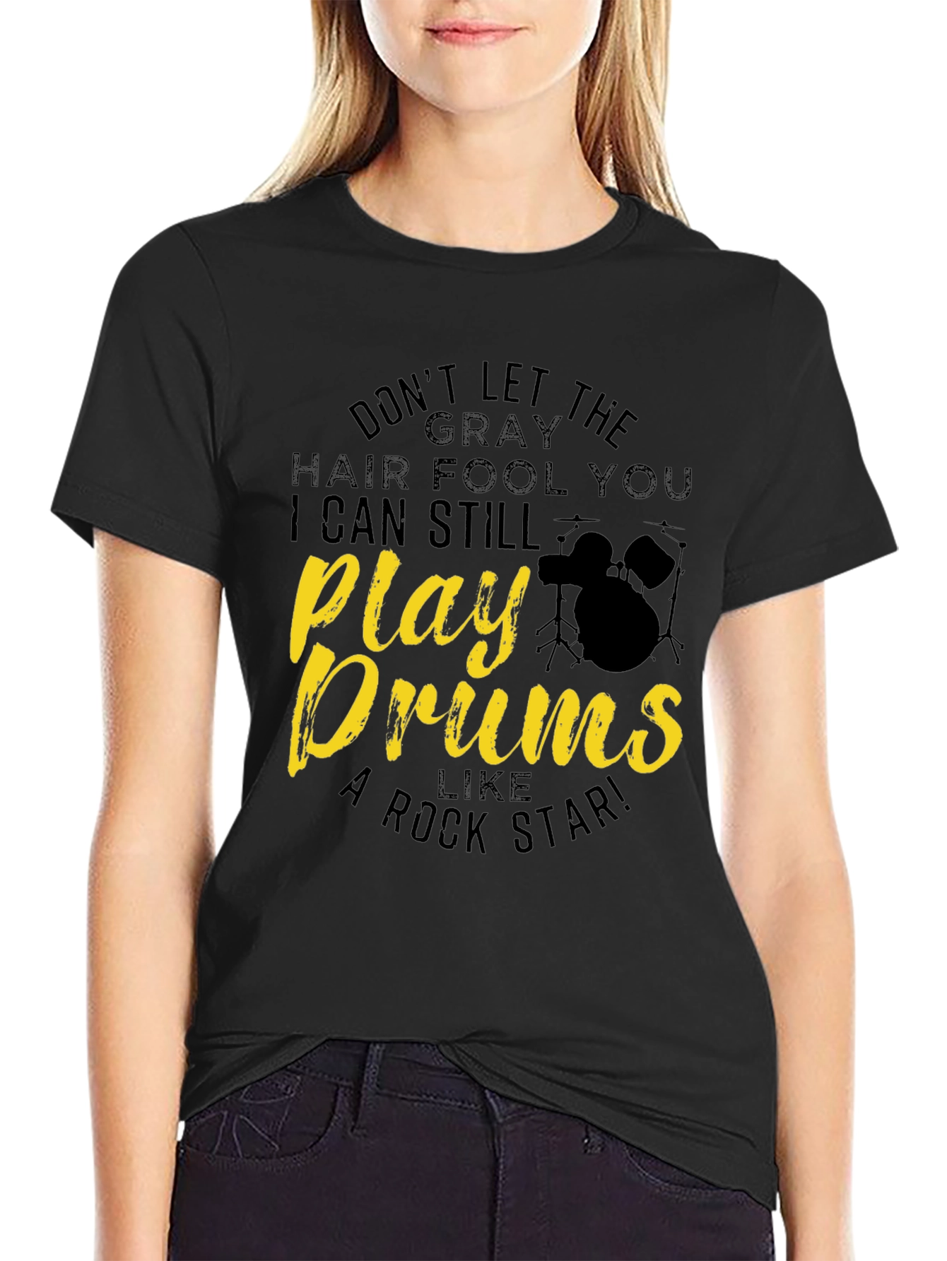 Play Drums Like a Rock Star T-Shirt