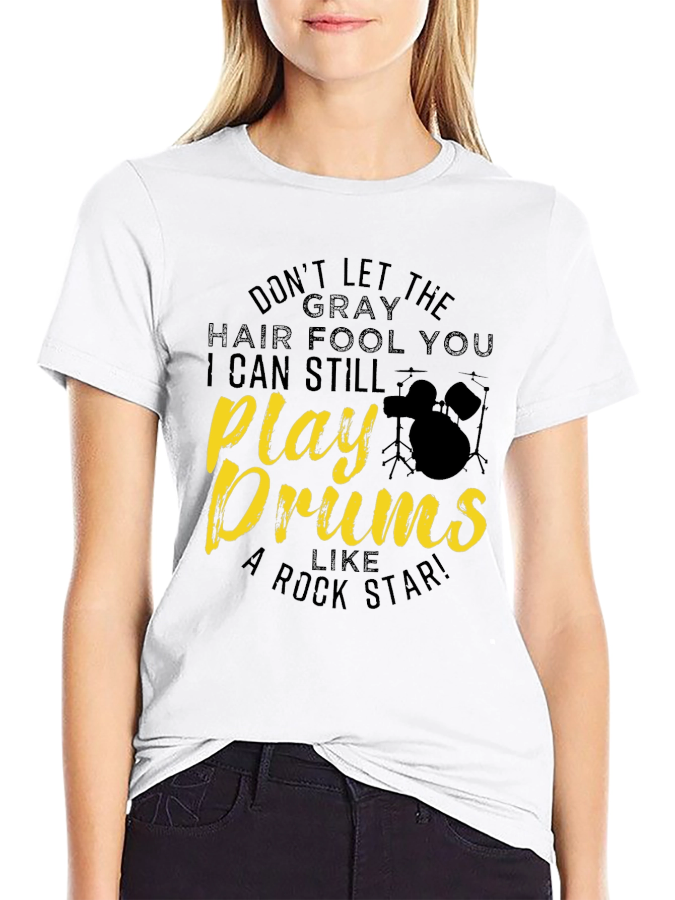 Play Drums Like a Rock Star T-Shirt