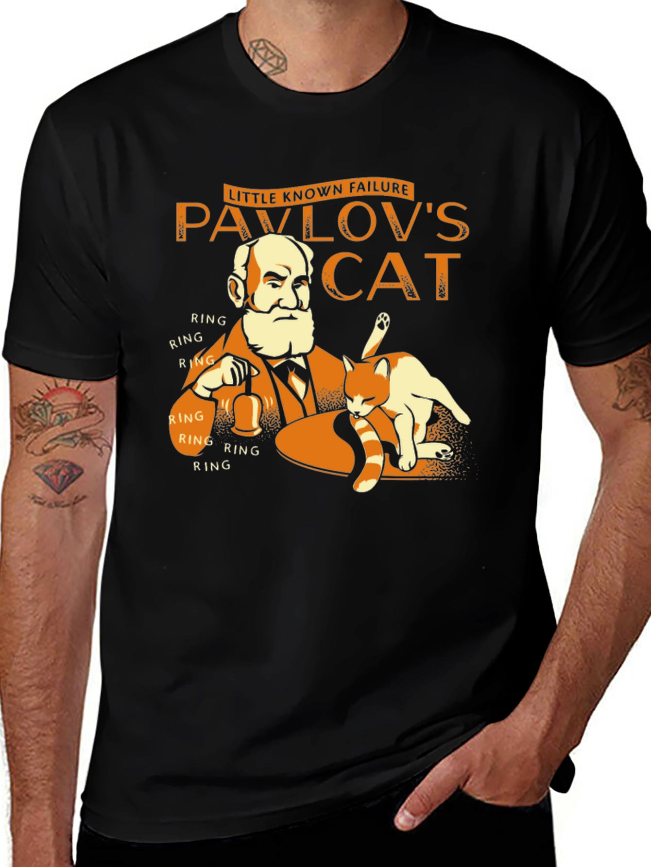 Pavlovs Cat T-Shirt - Little Known Failure