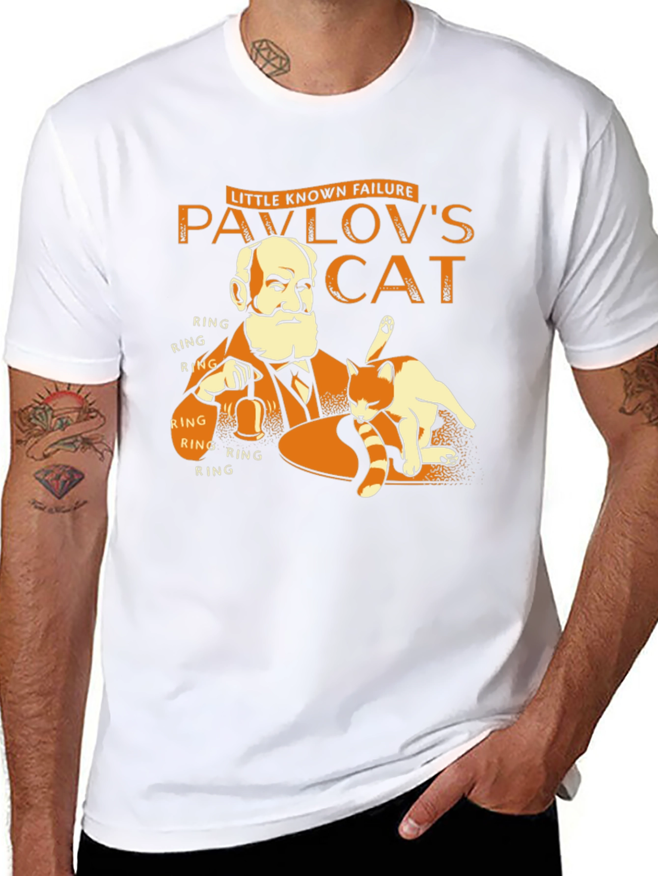 Pavlovs Cat T-Shirt - Little Known Failure