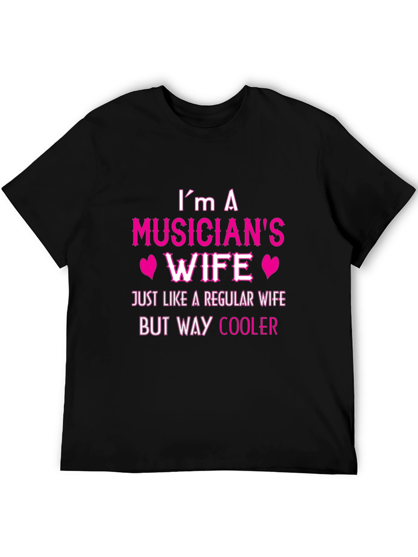 Musicians Wife T-Shirt - Cool Wife Tee