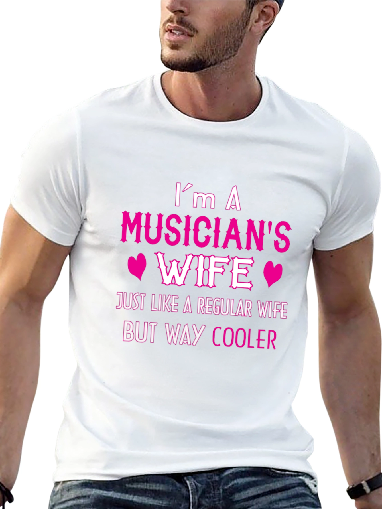 Musicians Wife T-Shirt - Cool Wife Tee