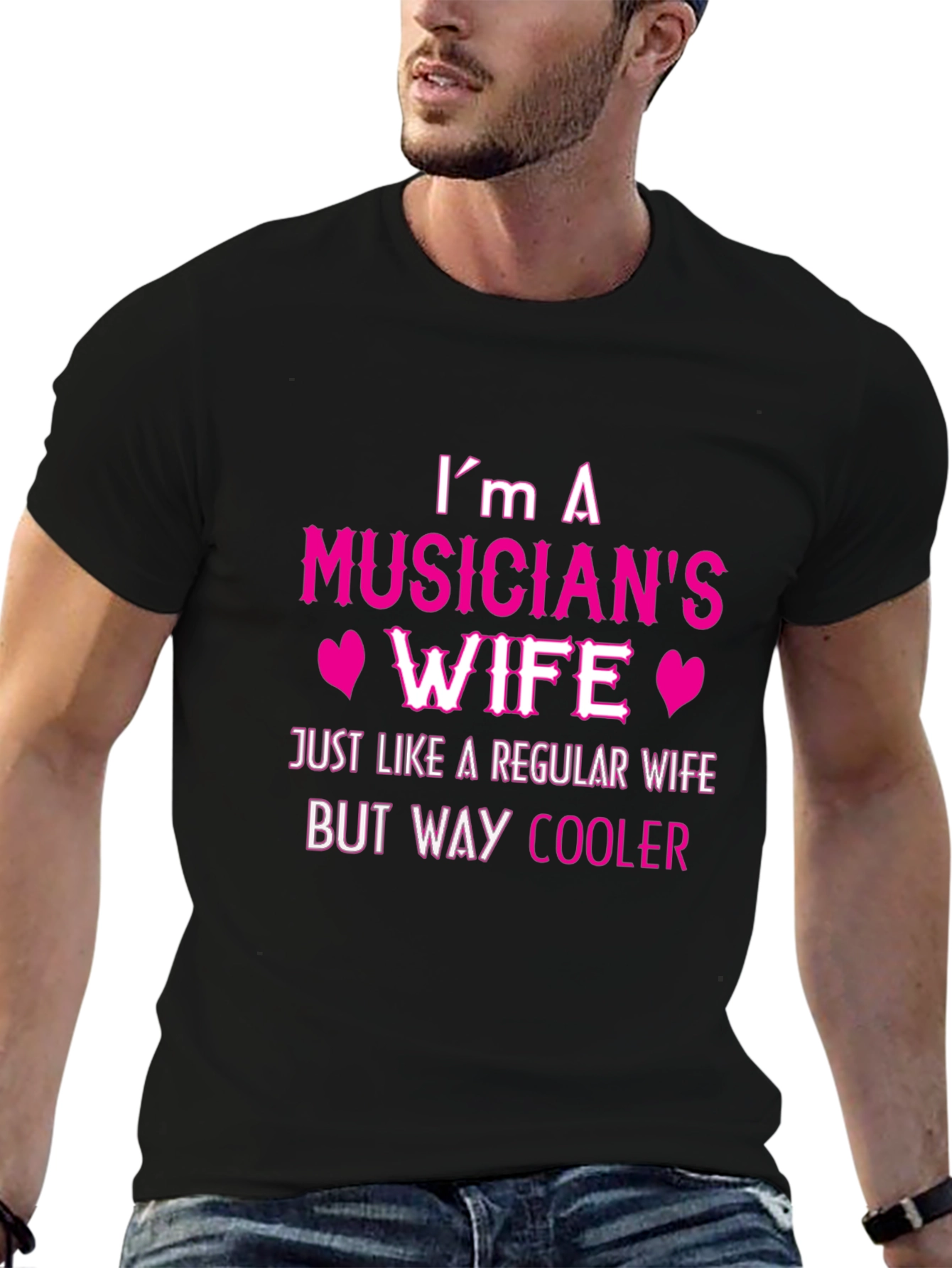 Musicians Wife T-Shirt - Cool Wife Tee