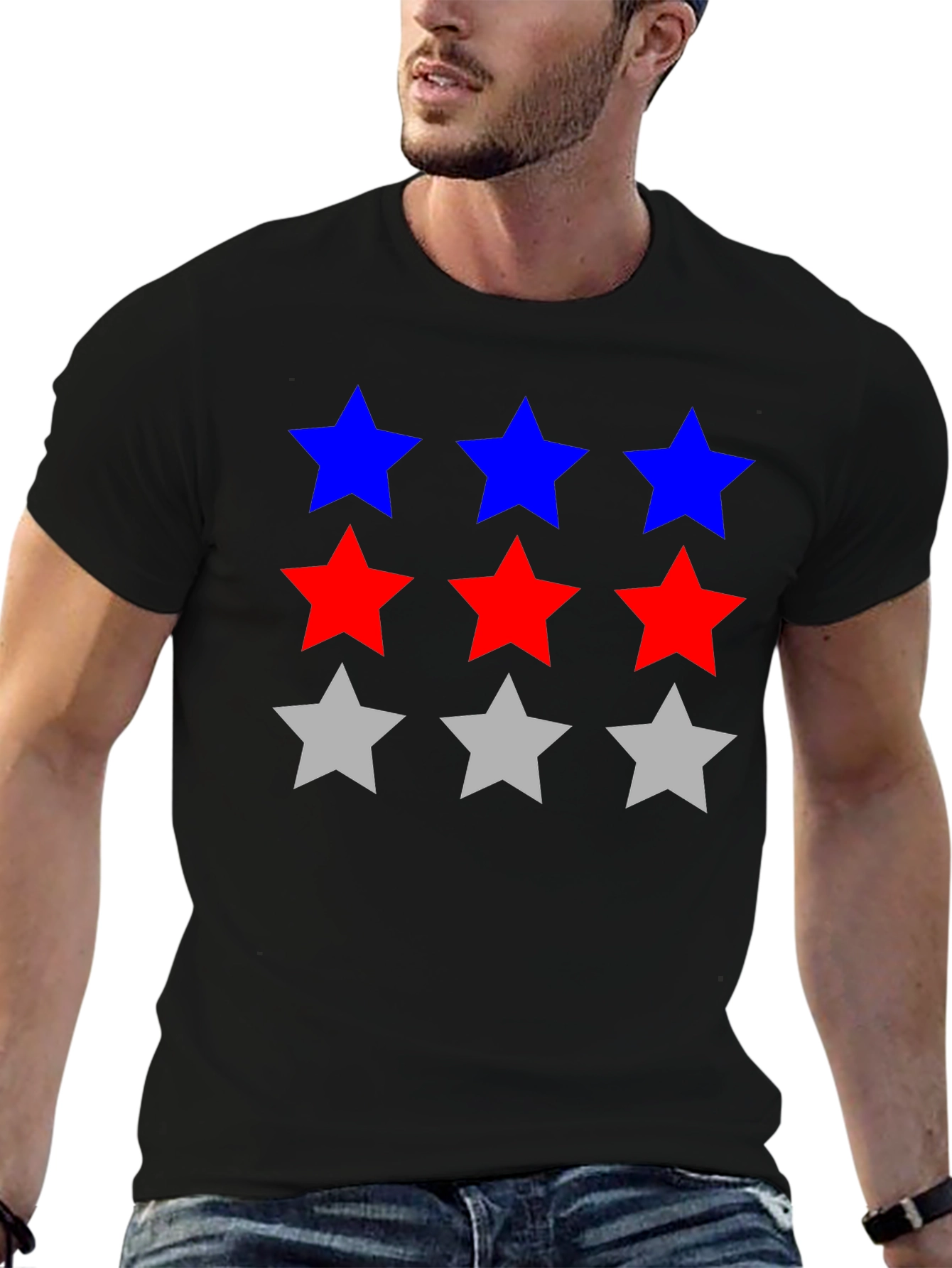 Stars T-Shirt - Patriotic American Pride