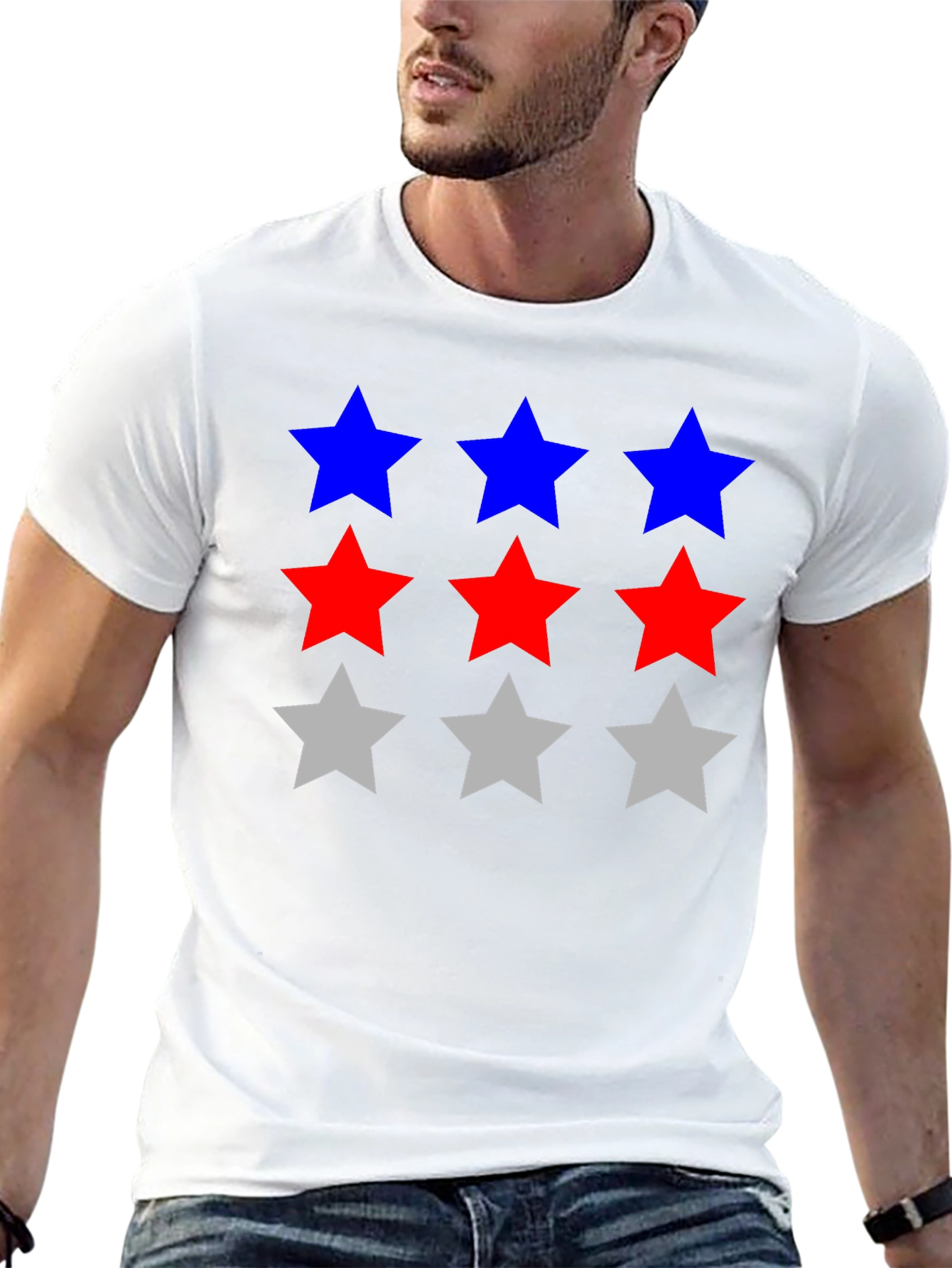 Stars T-Shirt - Patriotic American Pride