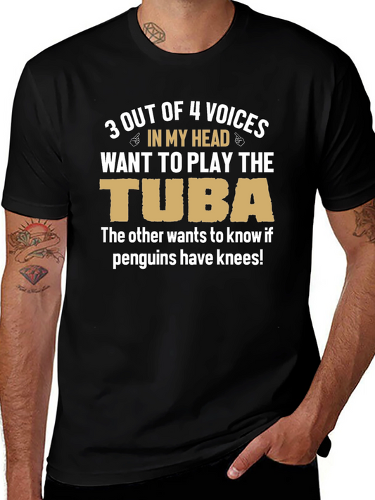 Humorous Tuba Player T-Shirt