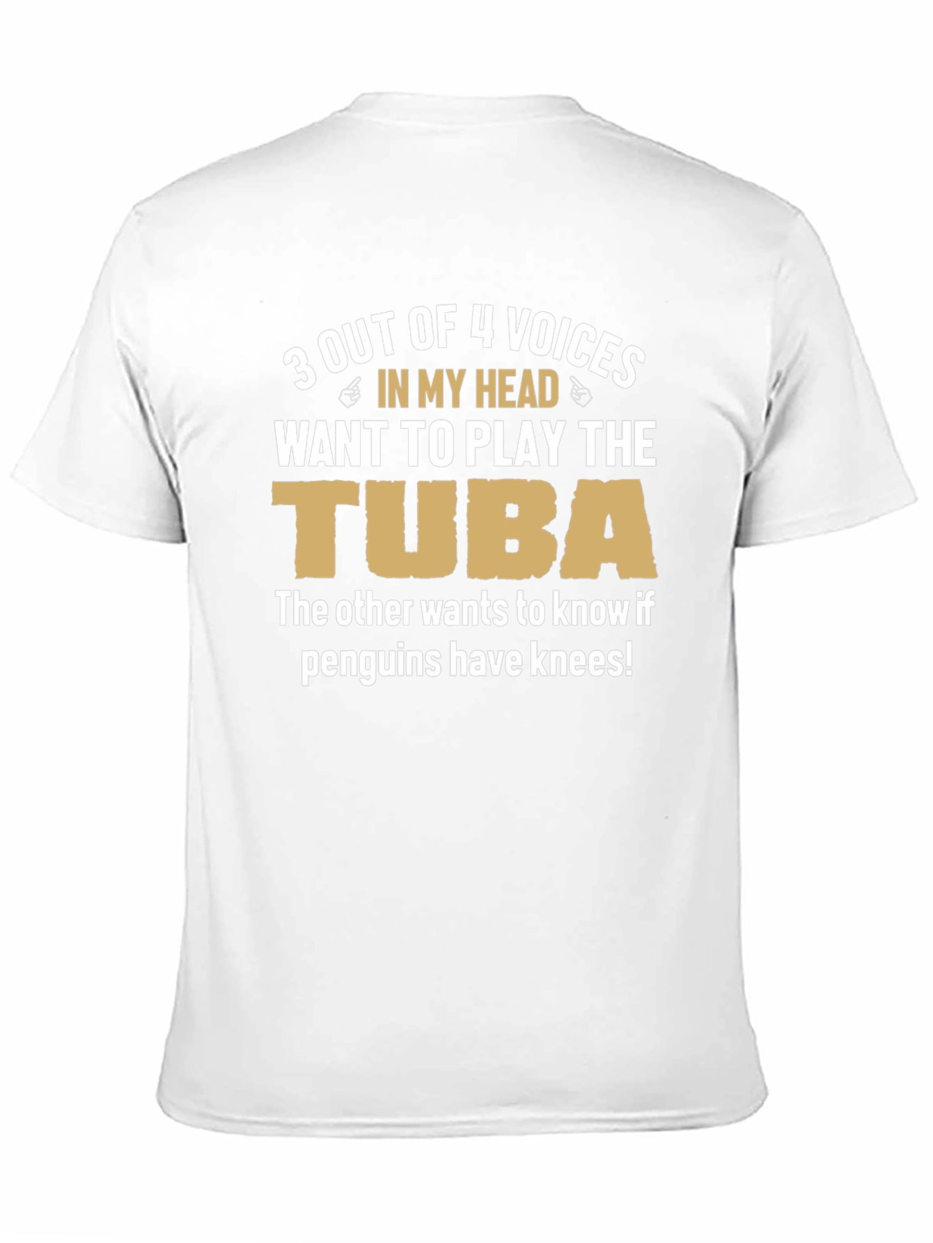 Humorous Tuba Player T-Shirt