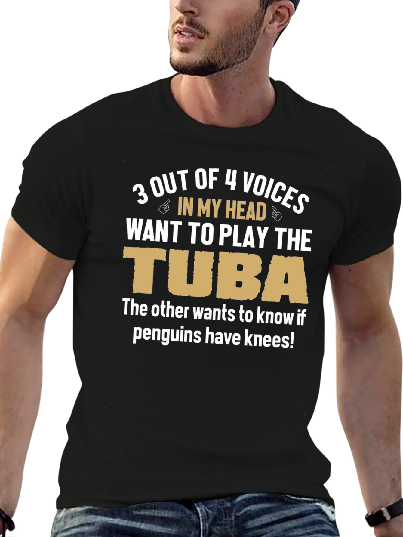 Humorous Tuba Player T-Shirt