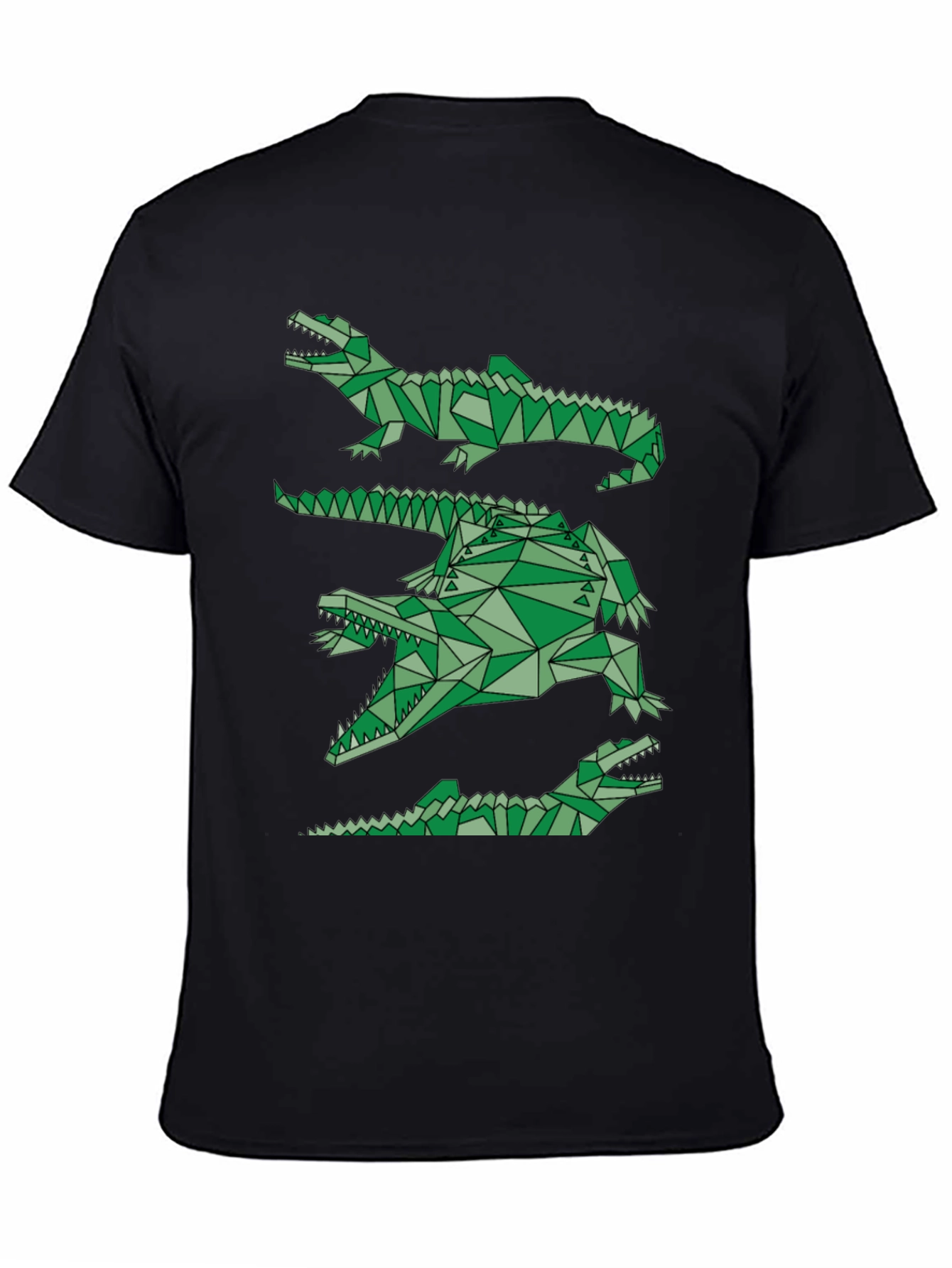 Geometric Crocodile T-Shirt