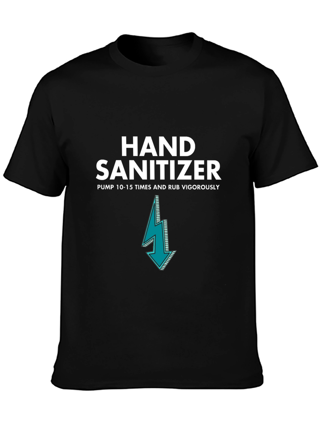 Hand Sanitizer T-Shirt - Funny Novelty Graphic Tee