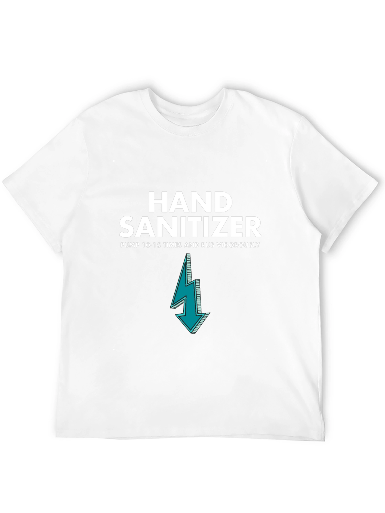 Hand Sanitizer T-Shirt - Funny Novelty Graphic Tee