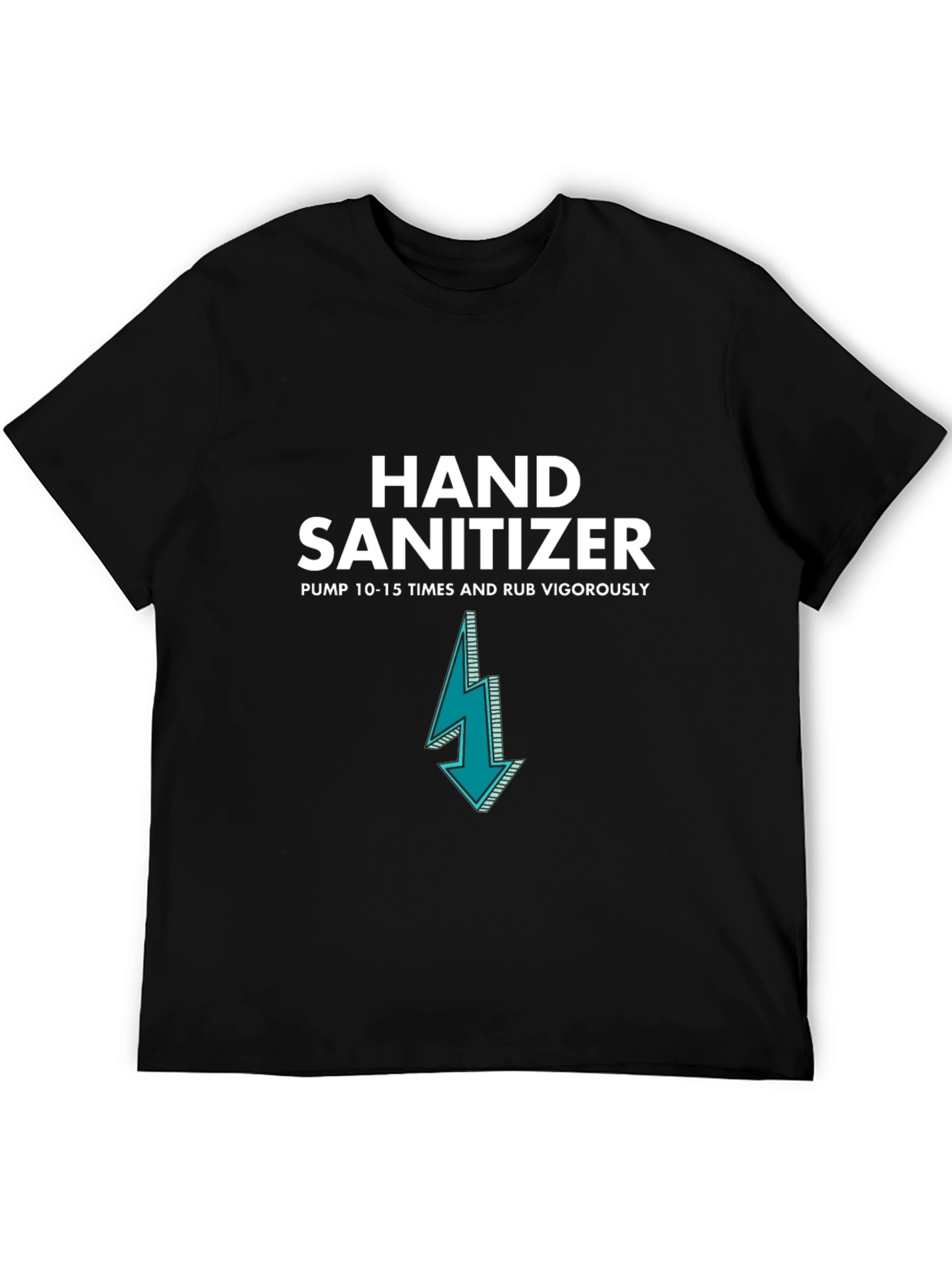 Hand Sanitizer T-Shirt - Funny Novelty Graphic Tee